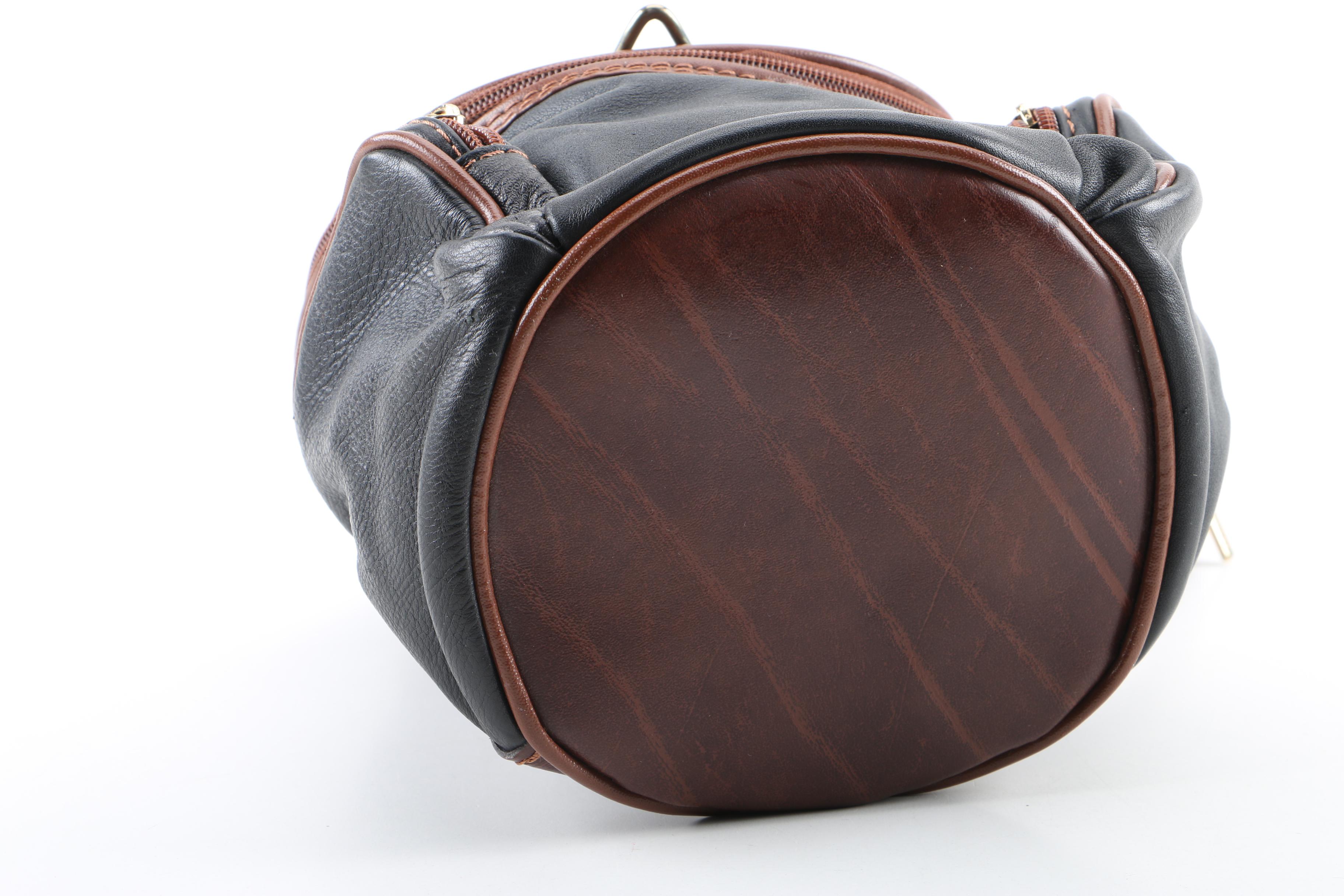 Vintage Valentino di Max Mini Leather Backpack