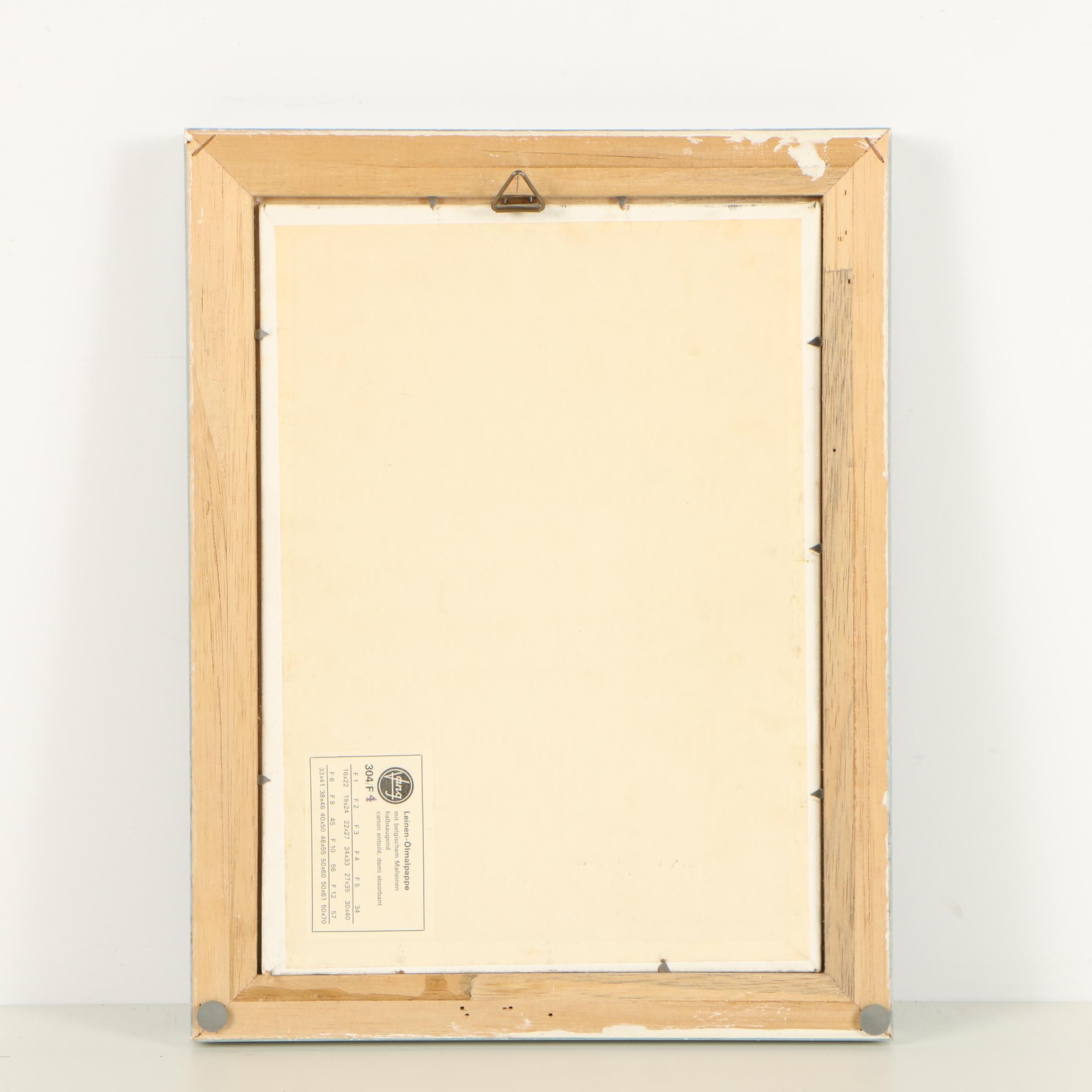 Managh 1976 Oil Painting in the manner of Pablo Picasso