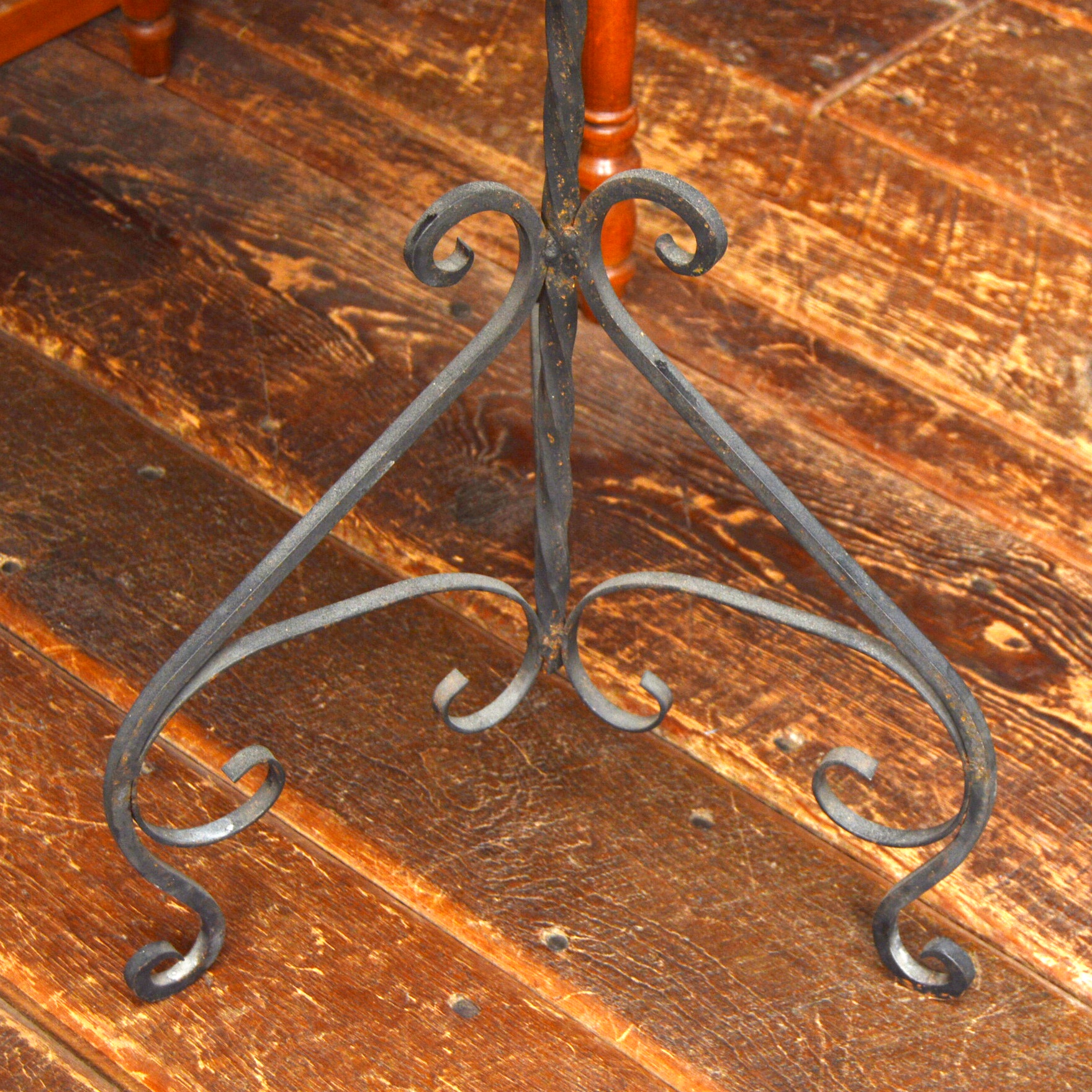 Wrought Iron Dictionary Stand with Dictionary