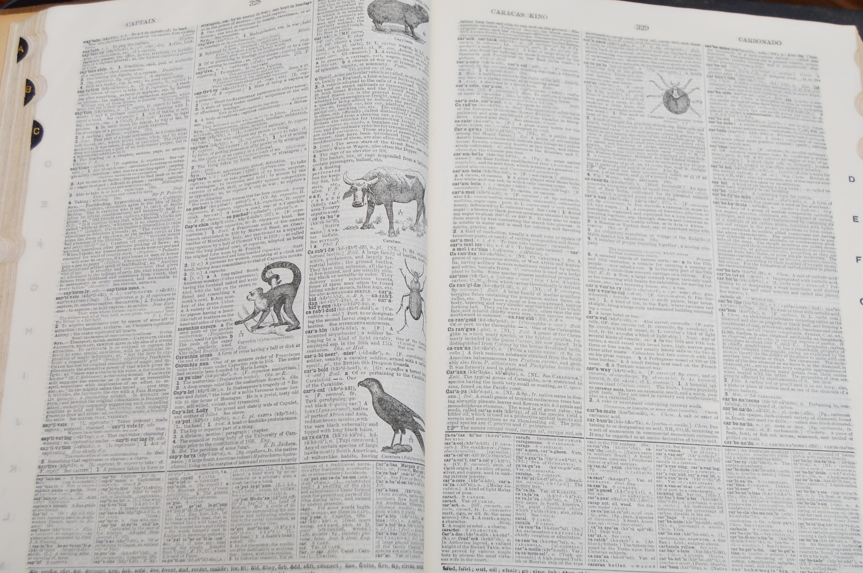 Wrought Iron Dictionary Stand with Dictionary