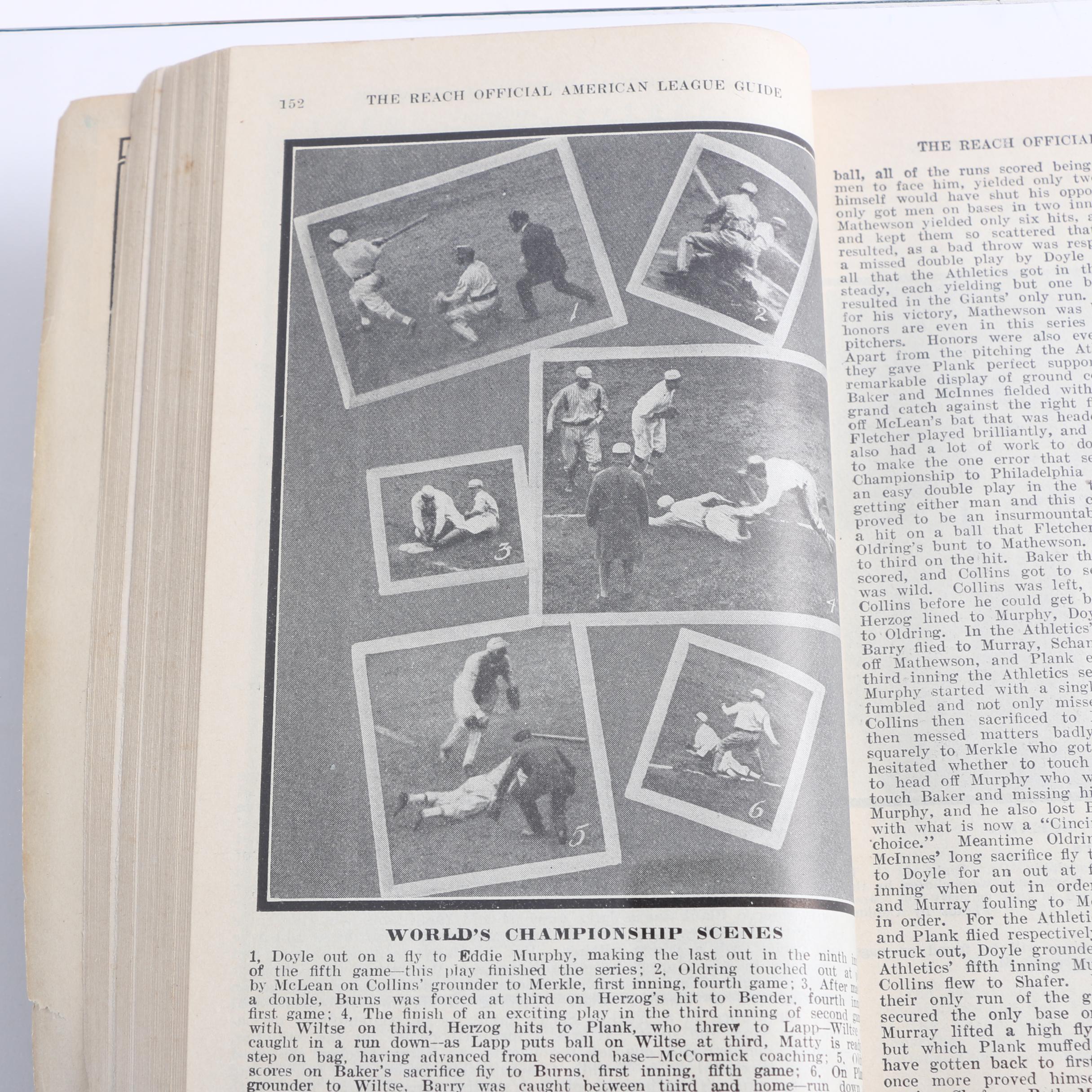 1914 "The Reach: Official American League Base Ball Guide"