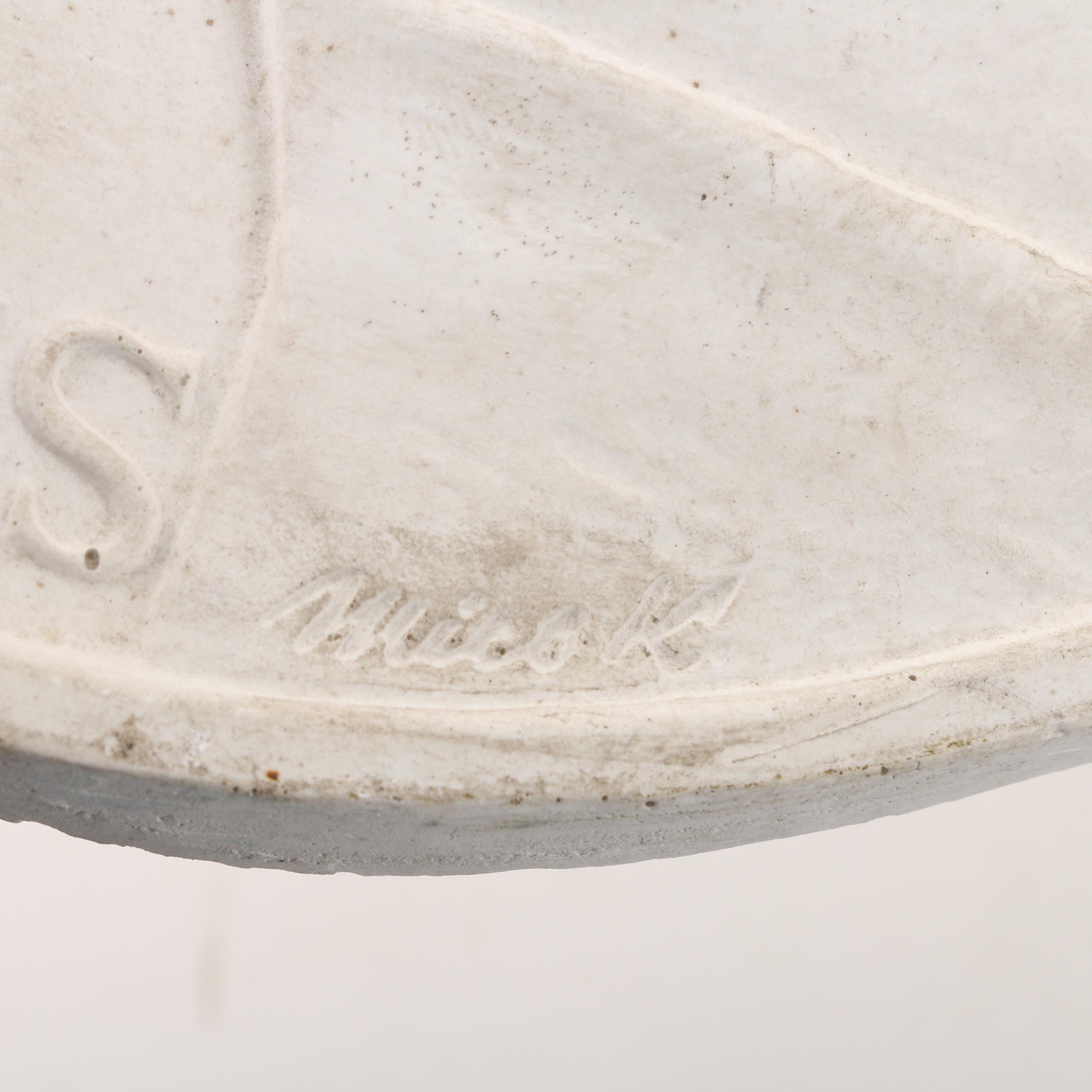 Plaster Reproduction of 1985 Reagan Inaugural Medal After Mico Kaufman