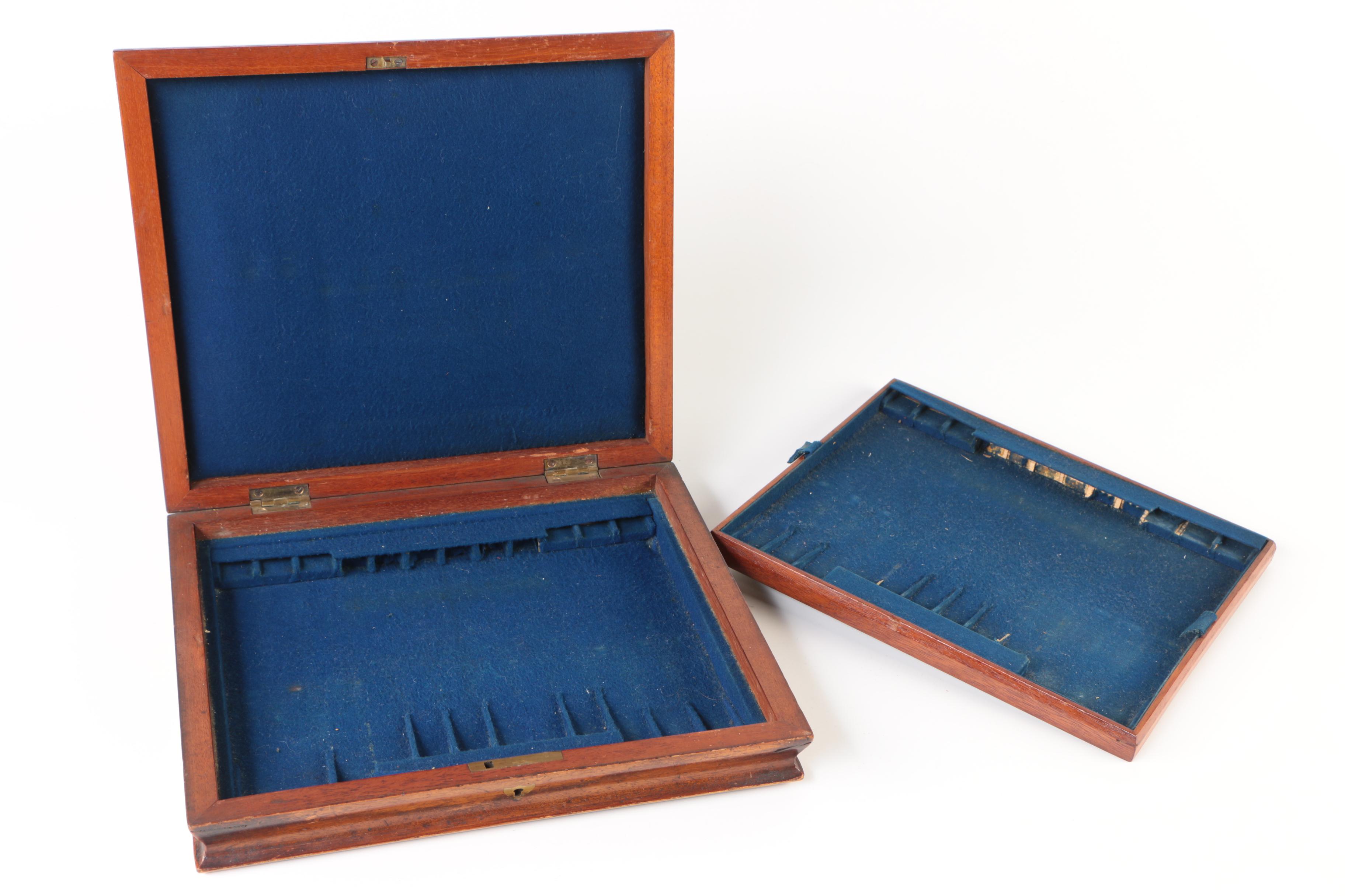 Antique Roberts & Belk Mother of Pearl and Silver Plate Fork and Knife Set