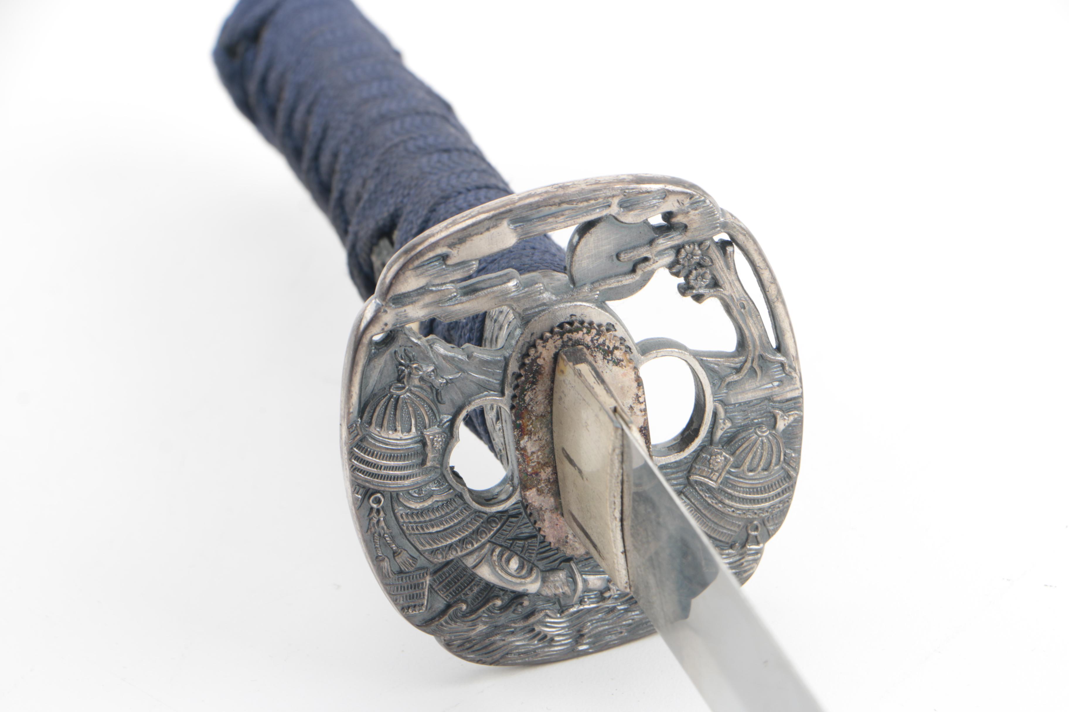 Japanese Style Swords with Stand