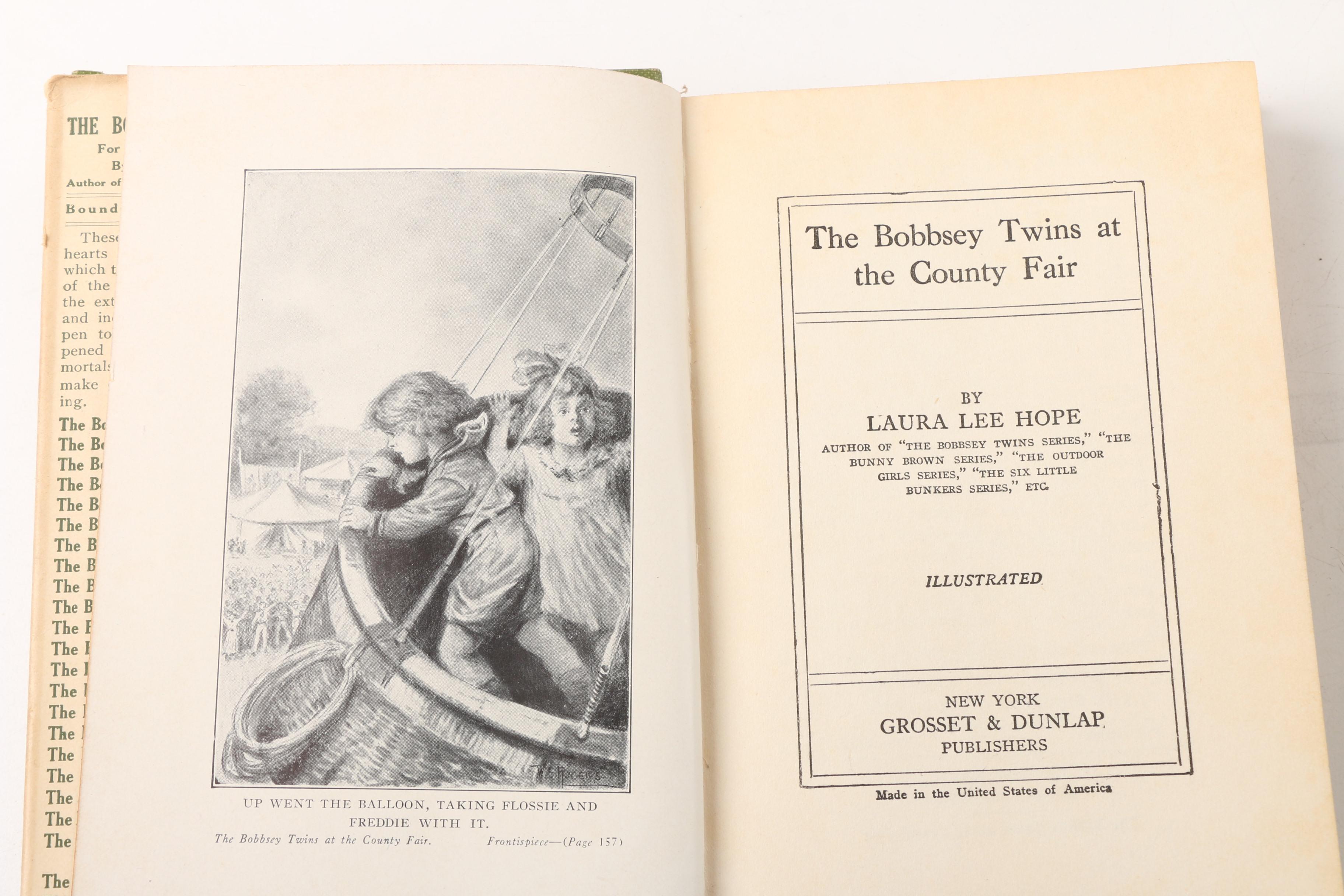 Twenty-Eight Volumes of "The Bobbsey Twins" by Laura Lee Hope