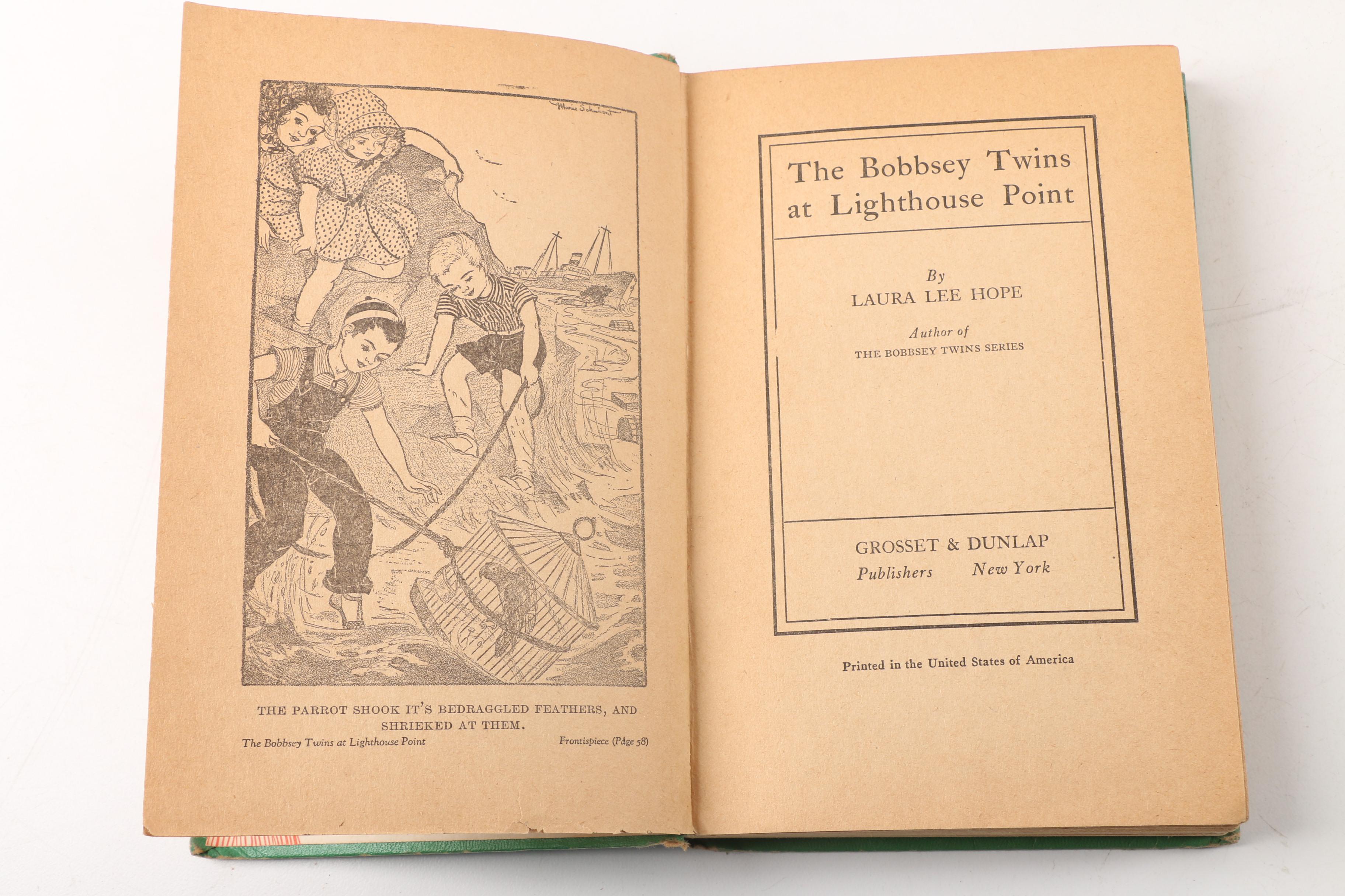 Twenty-Eight Volumes of "The Bobbsey Twins" by Laura Lee Hope
