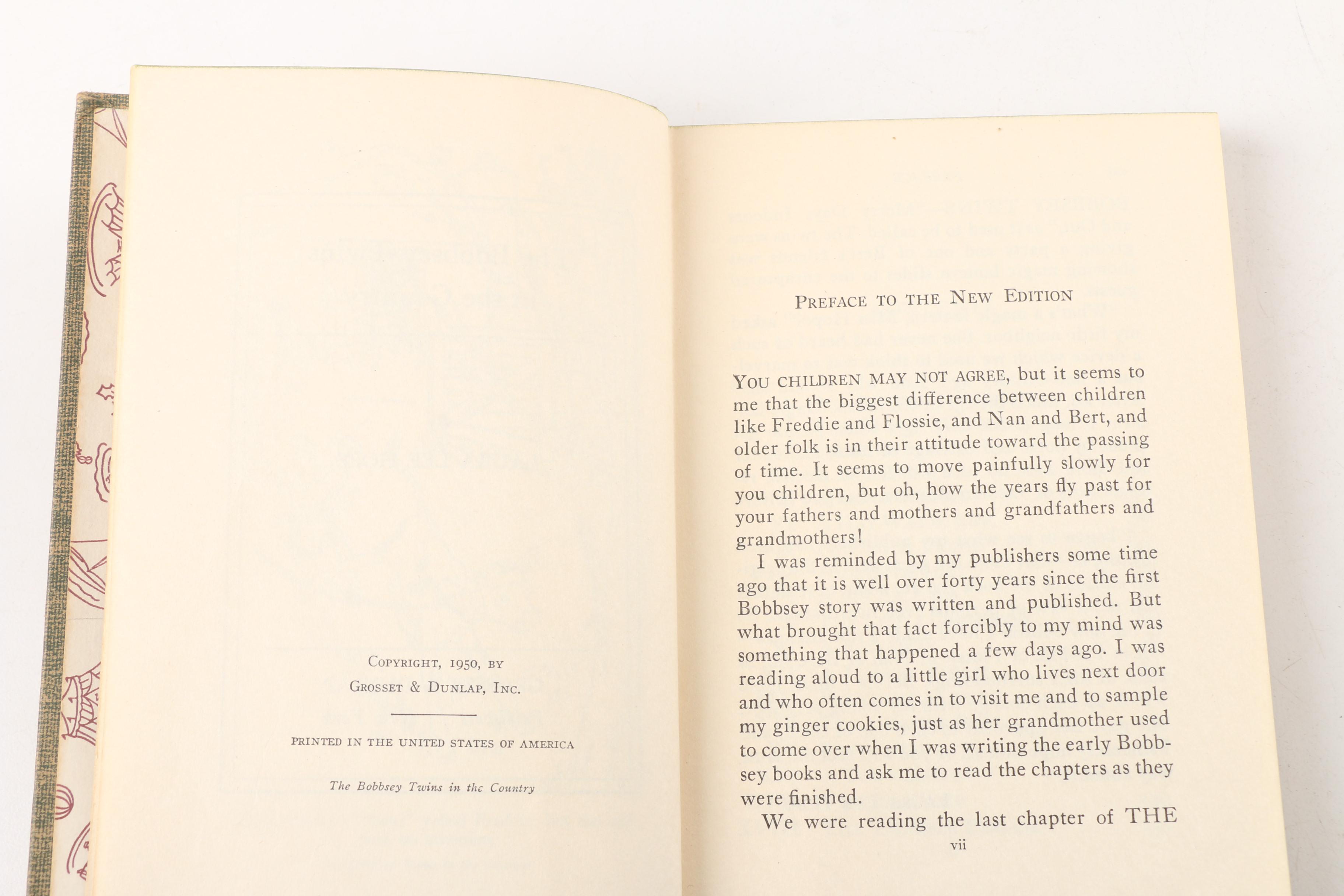 Twenty-Eight Volumes of "The Bobbsey Twins" by Laura Lee Hope