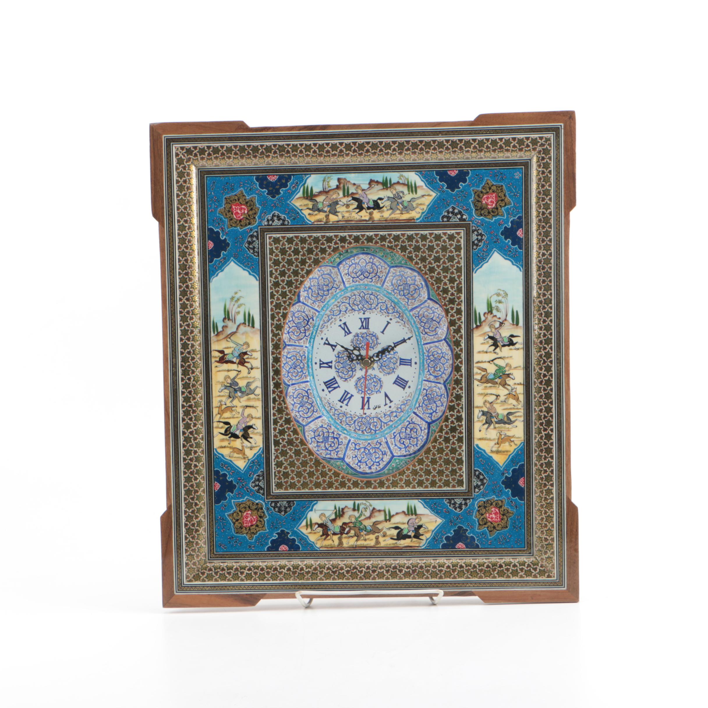 Middle Eastern Style Wall Clock