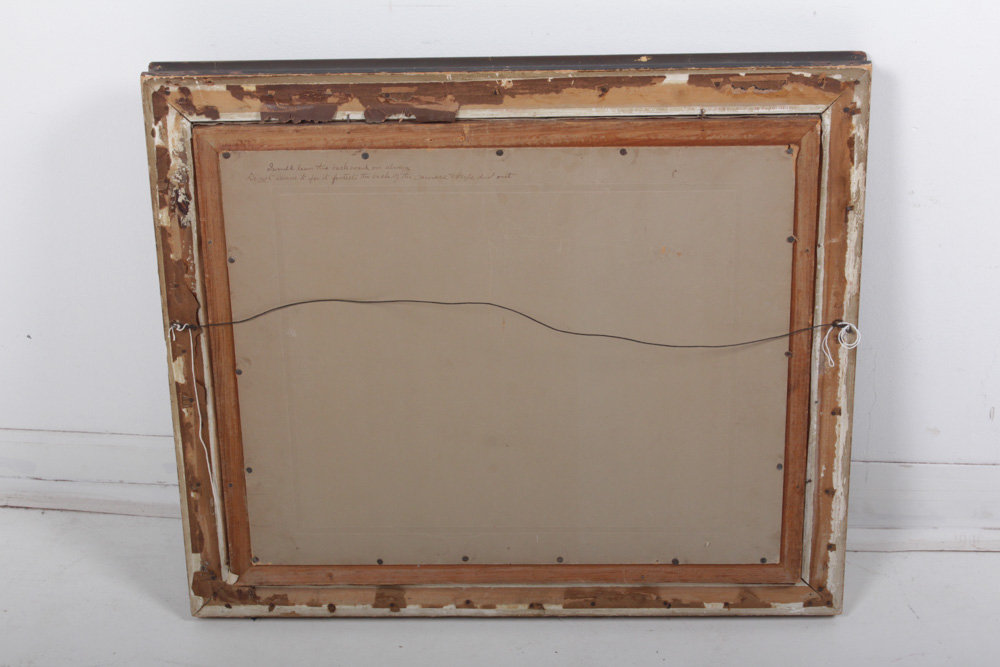 Josephine E. Bradstreet Oil on Canvas of Apples