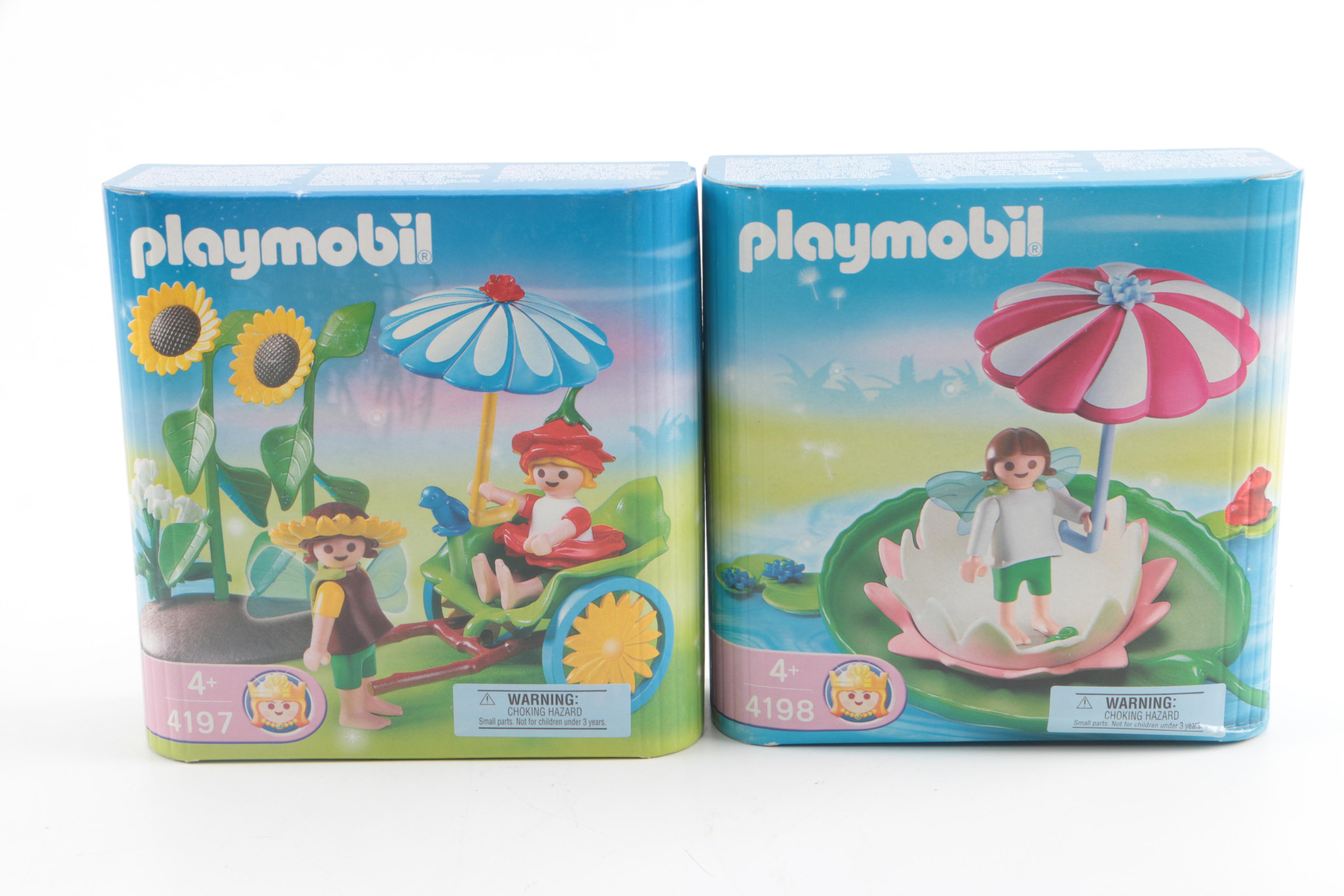 Playmobil Fantasy Themed Sets Including "King and his Throne"