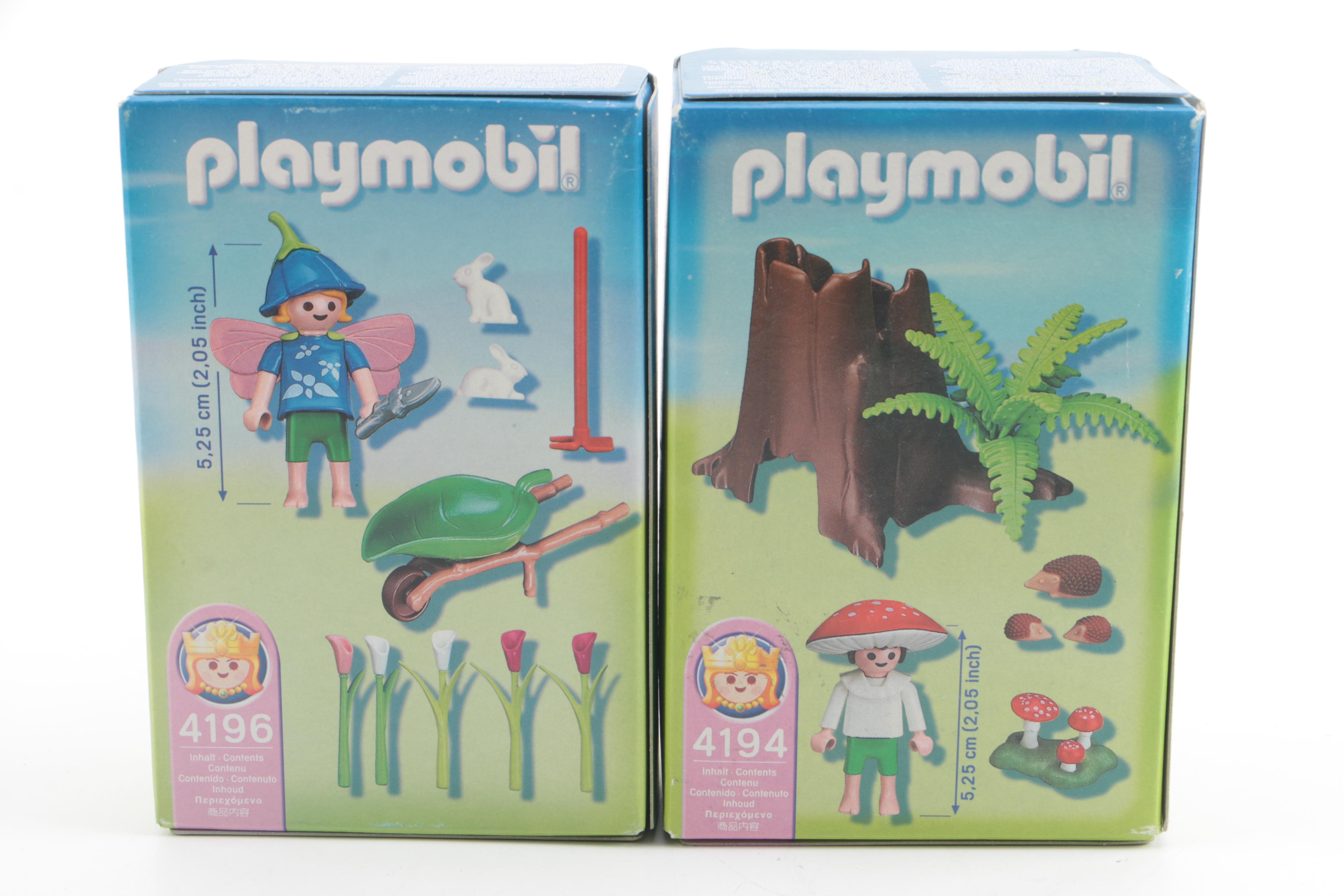 Playmobil Fantasy Themed Sets Including "King and his Throne"