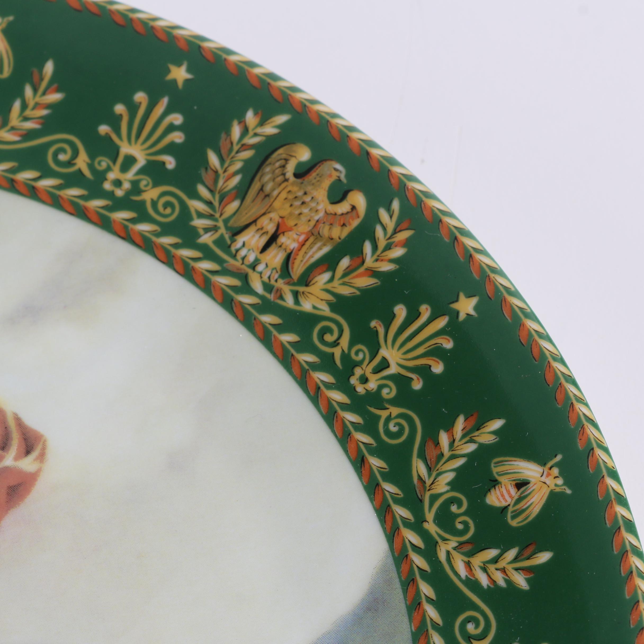 D'Arceau-Limoges Porcelain Collector Plates featuring Napoleon and Josephine