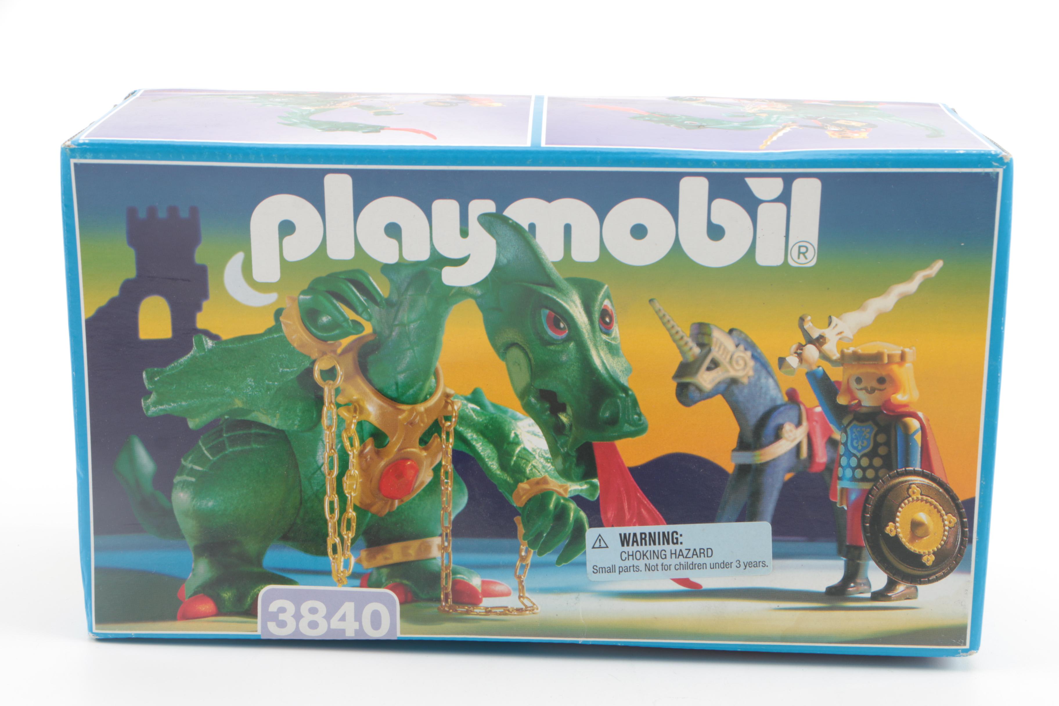 Playmobil Fantasy Themed Sets Including Magic Tree and Castle Dragon