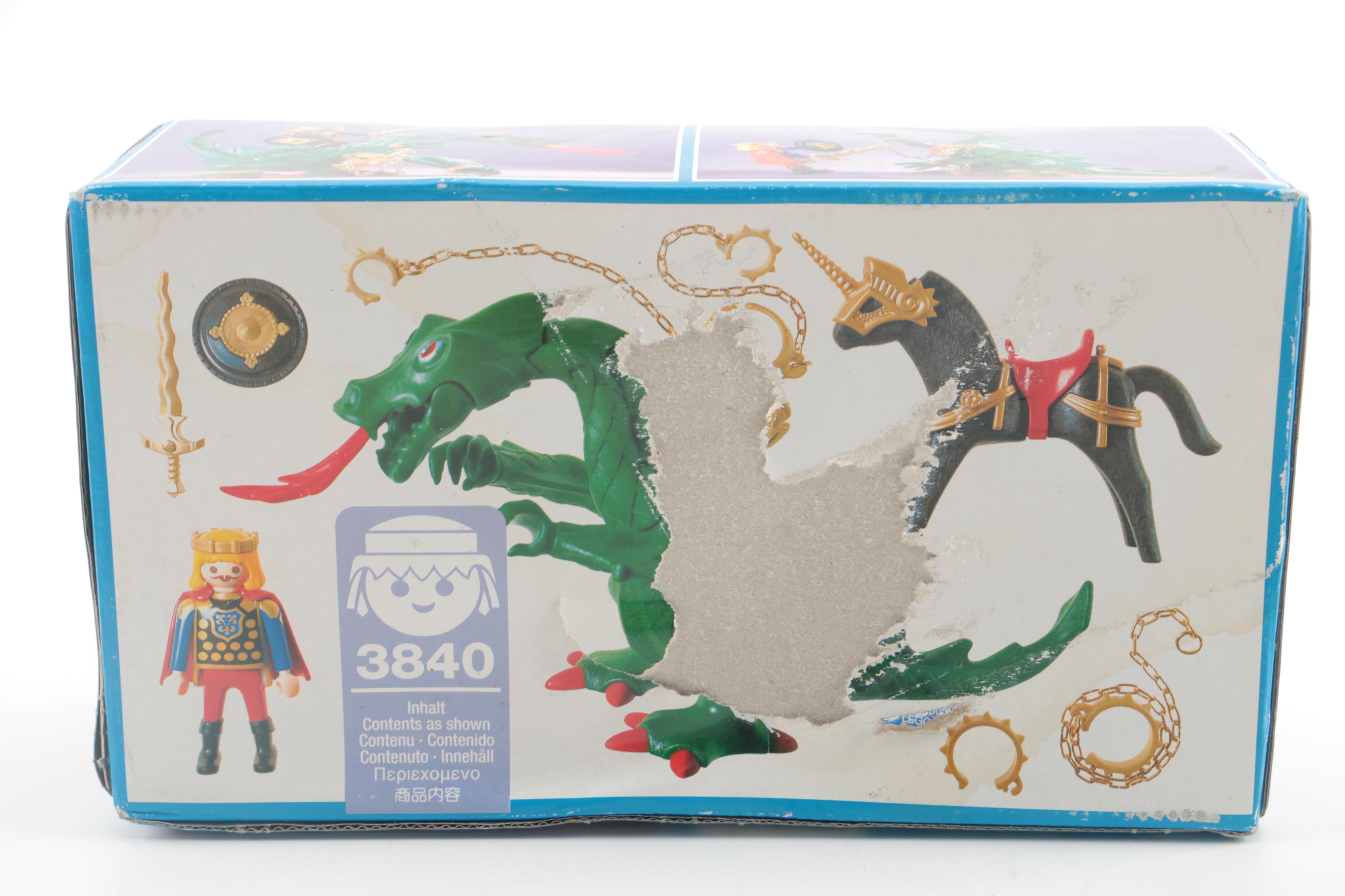 Playmobil Fantasy Themed Sets Including Magic Tree and Castle Dragon