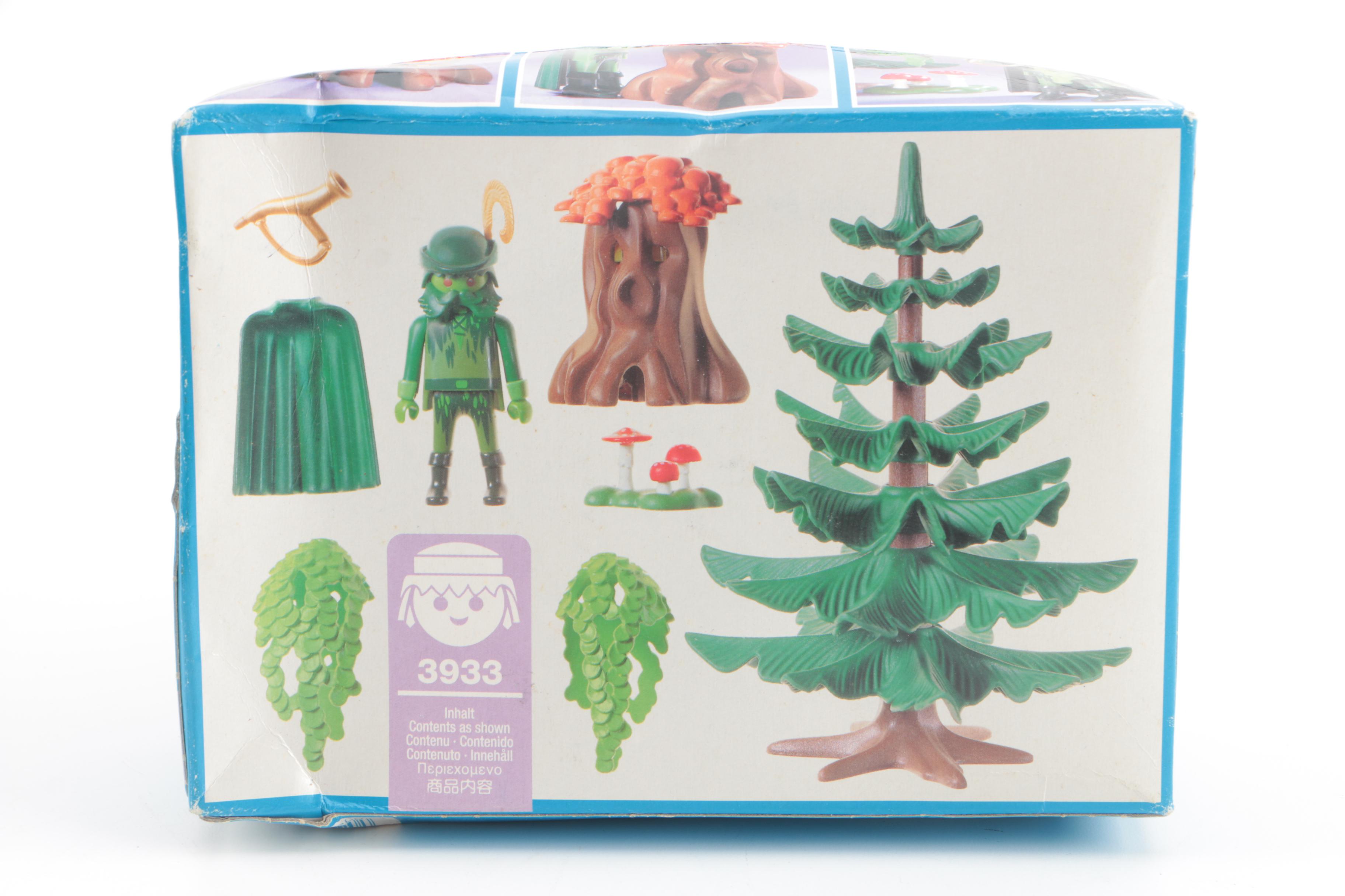 Playmobil Fantasy Themed Sets Including Magic Tree and Castle Dragon