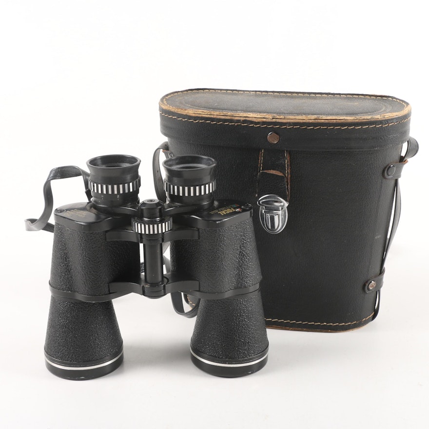 Vintage KMart S.S. Kresge Japanese Focal 7X50 Binoculars in Case