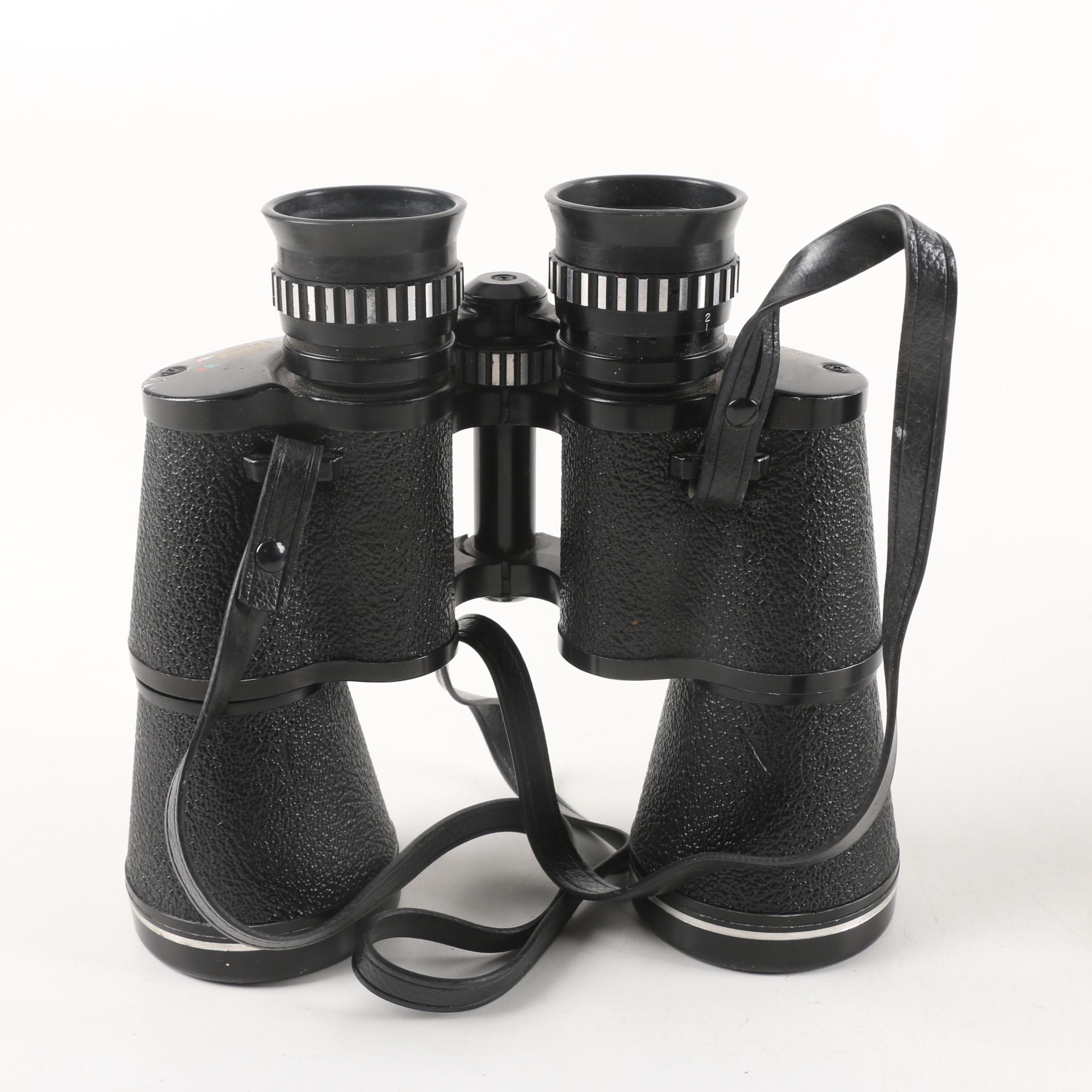 Vintage KMart S.S. Kresge Japanese Focal 7X50 Binoculars in Case