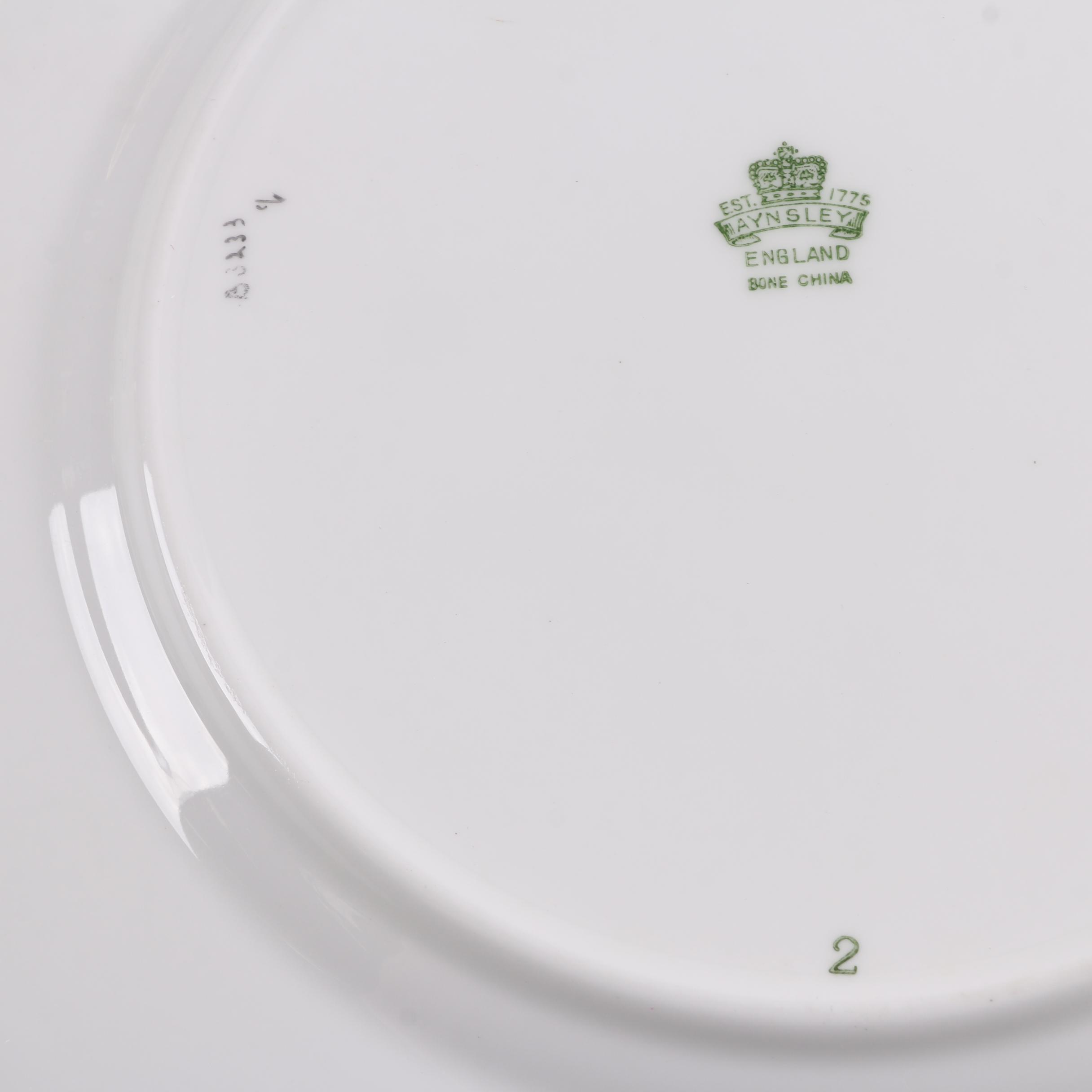 Aynsley Bone China Dinner Plates including "Wolseley"
