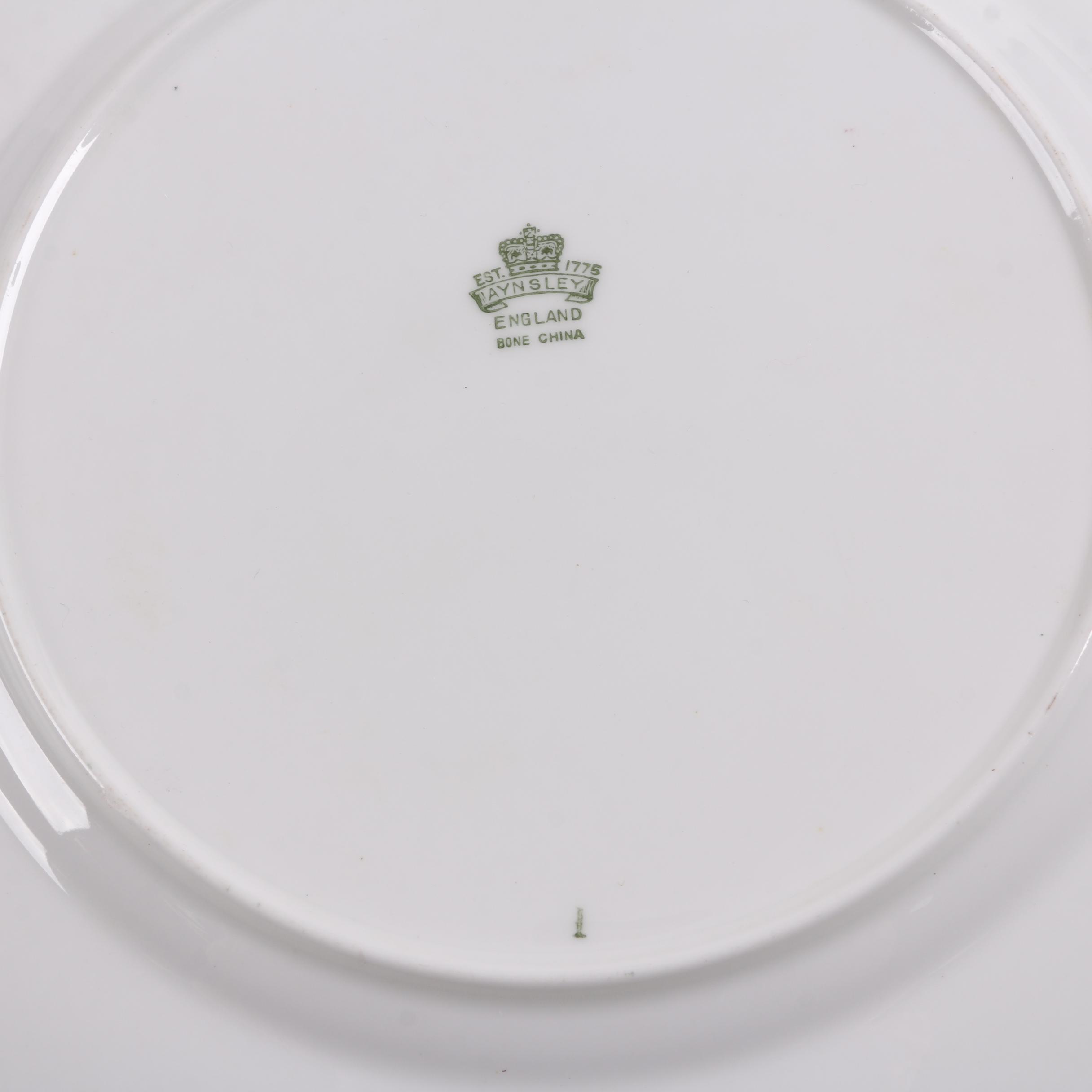 Aynsley Bone China Dinner Plates including "Wolseley"