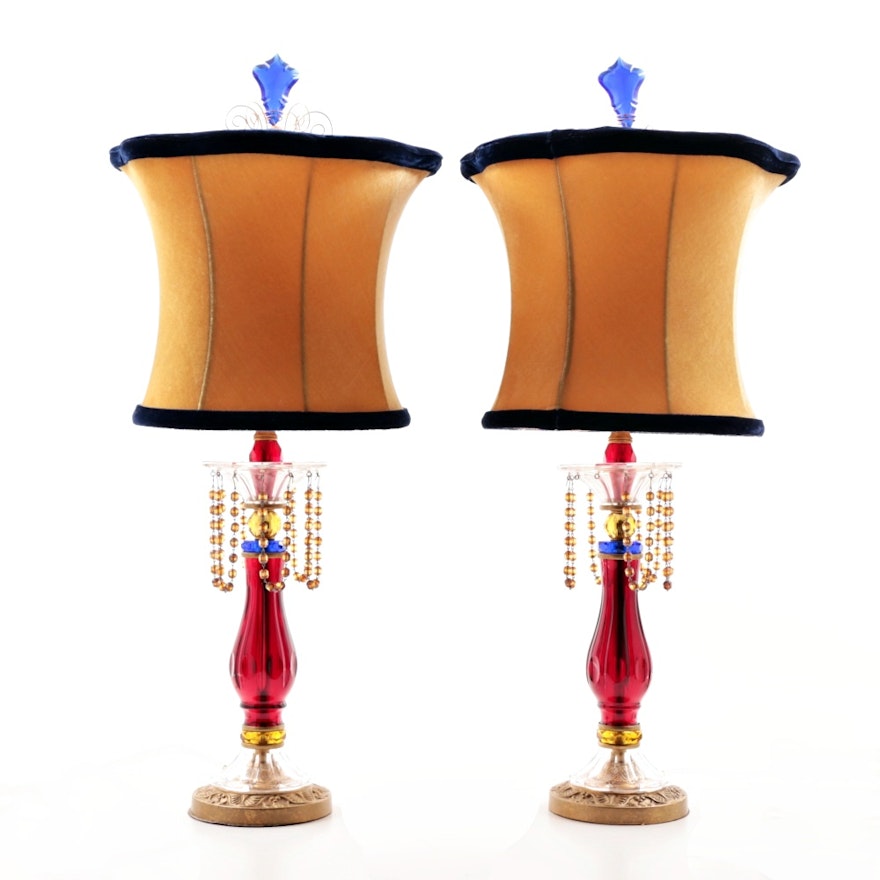 Decorative Handcrafted Schonbeck Table Lamps