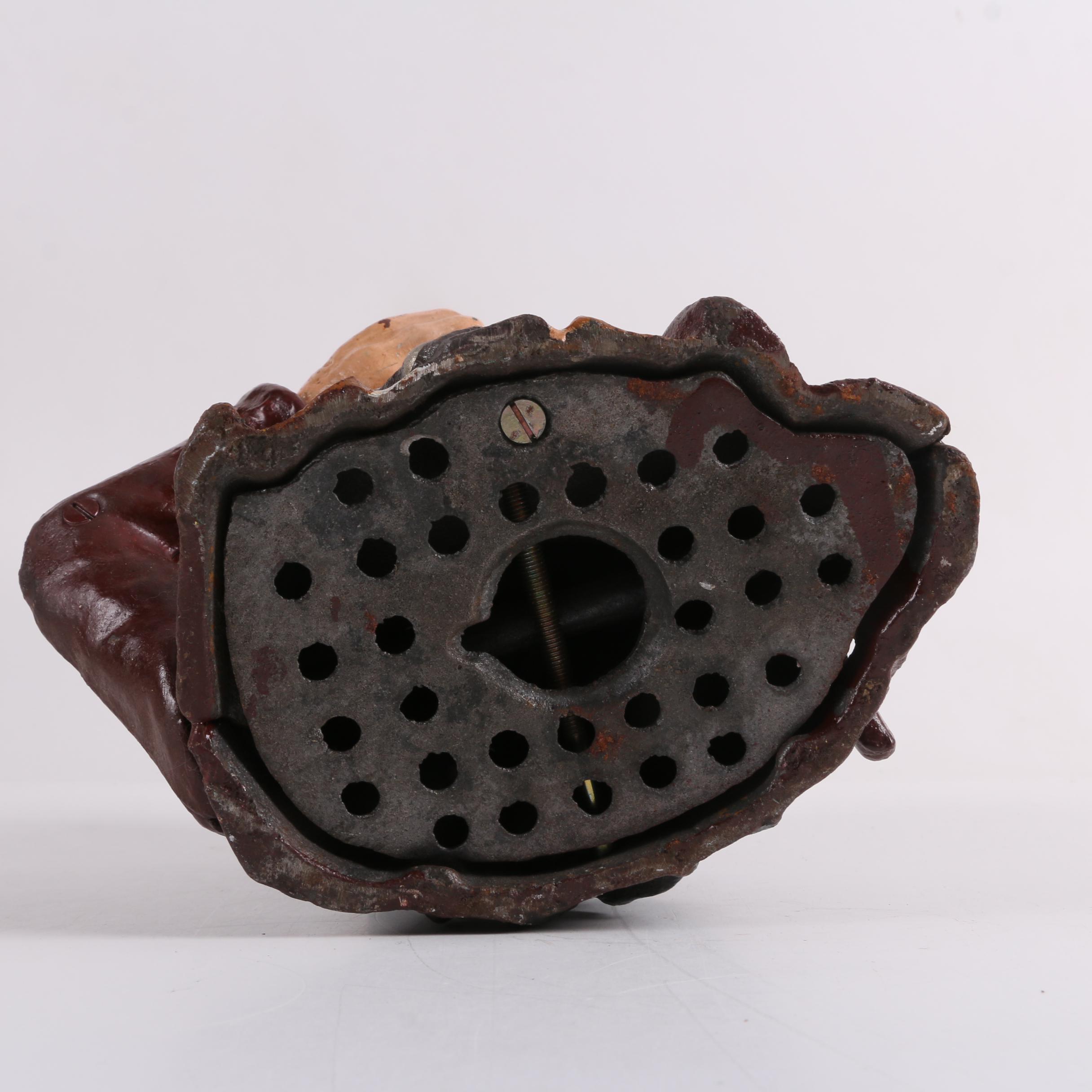 Cast Iron Mechanical Pirate Coin Bank