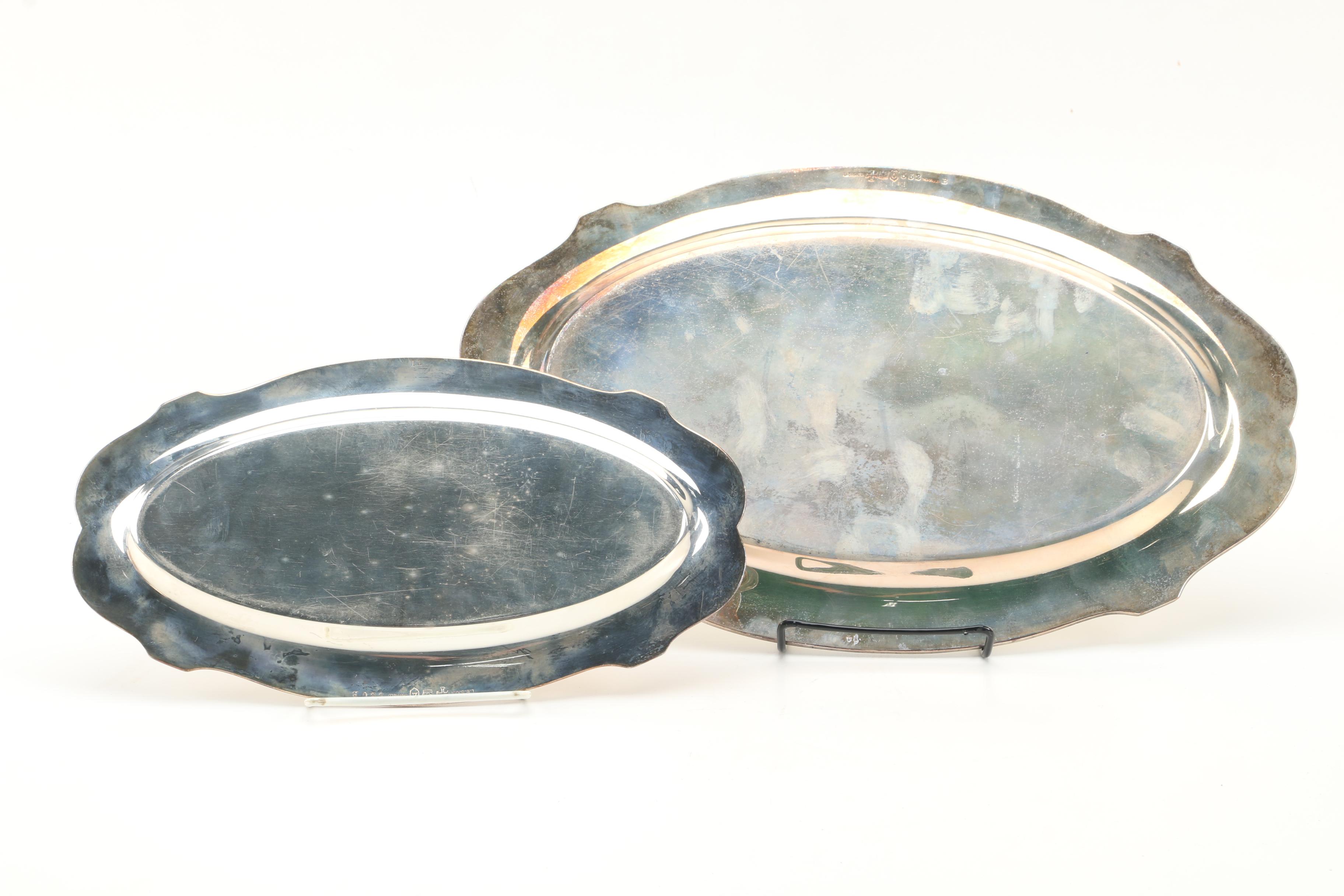 Vintage Lawrence B. Smith Co. and Sheffield Silver Co. Silver Plate Serveware