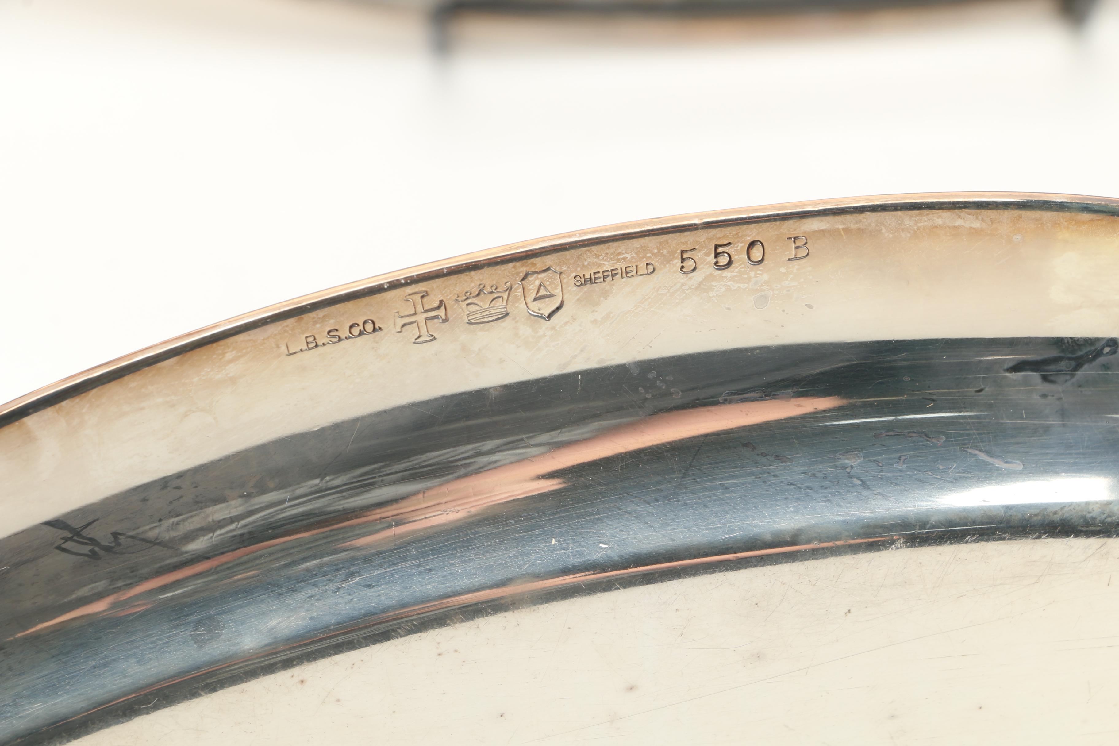 Vintage Lawrence B. Smith Co. and Sheffield Silver Co. Silver Plate Serveware