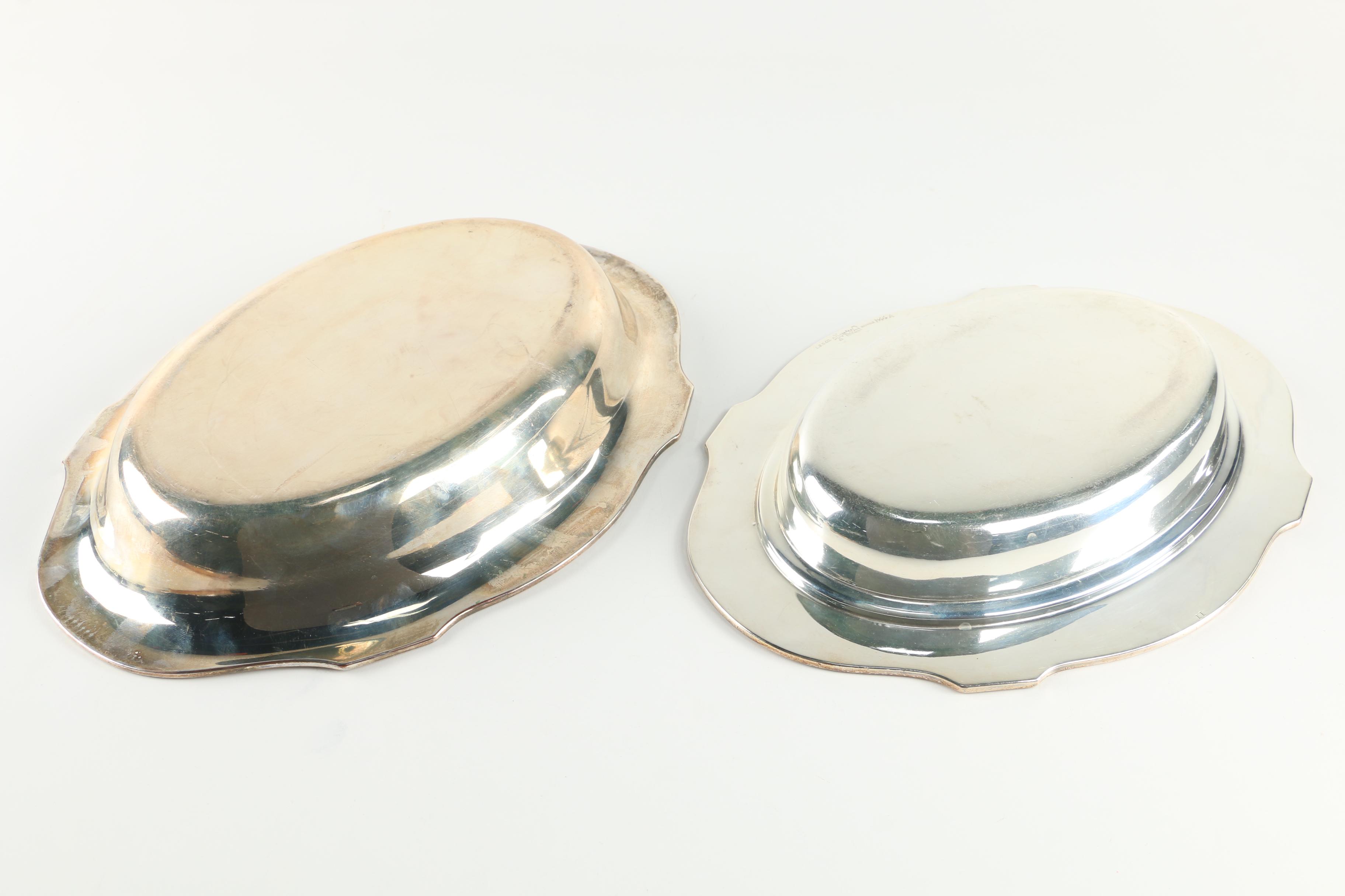 Vintage Lawrence B. Smith Co. and Sheffield Silver Co. Silver Plate Serveware