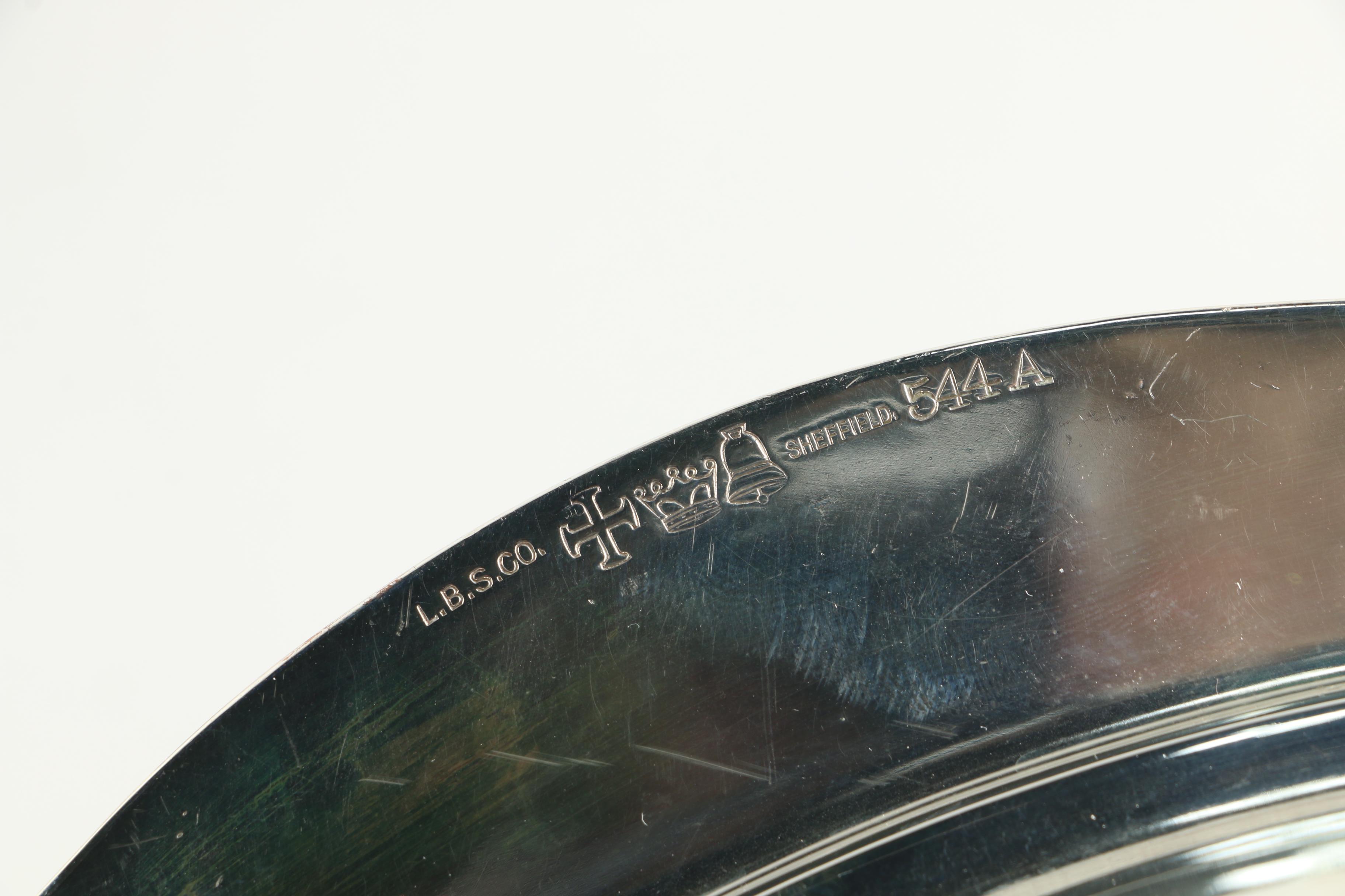 Vintage Lawrence B. Smith Co. and Sheffield Silver Co. Silver Plate Serveware