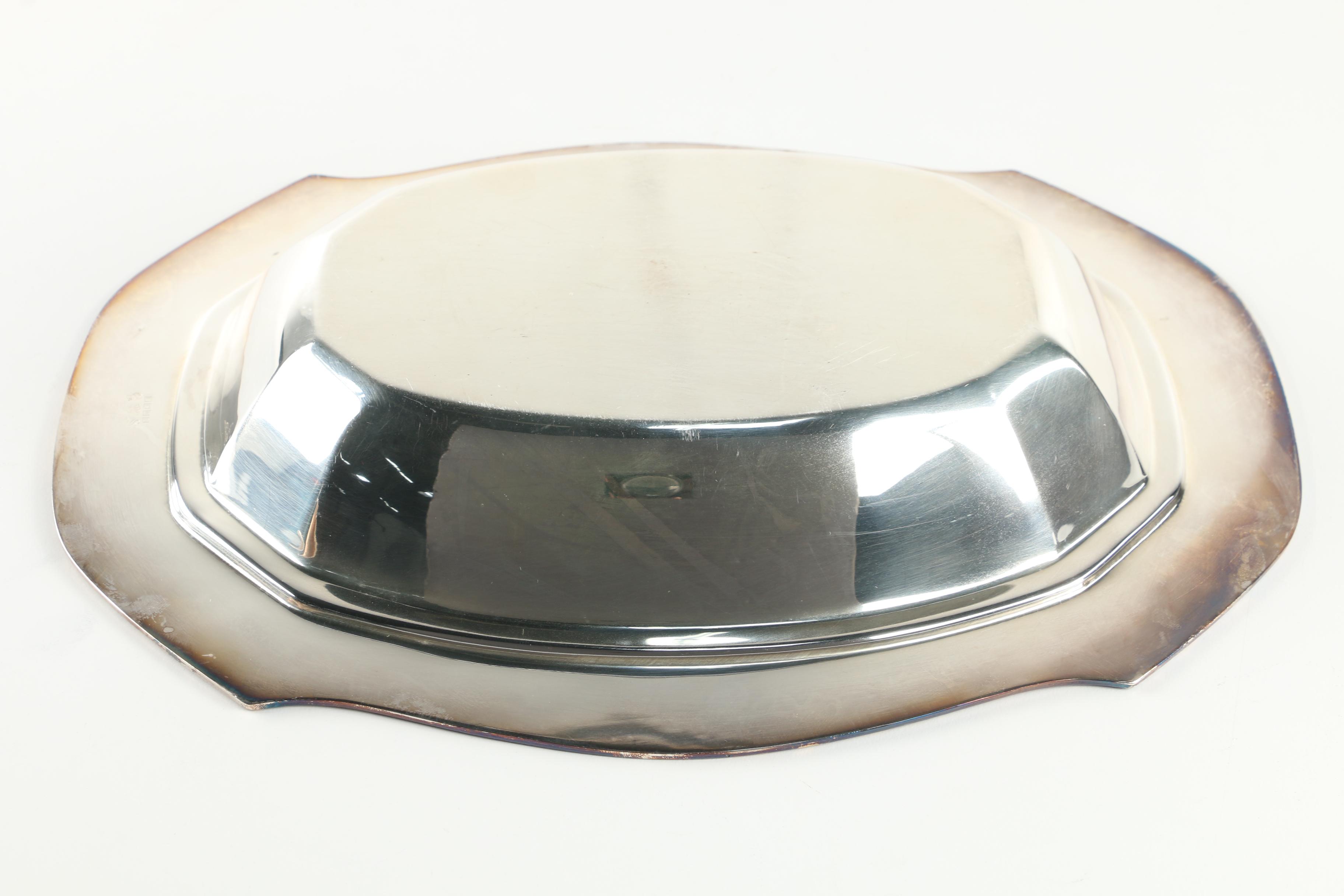 Vintage Lawrence B. Smith Co. and Sheffield Silver Co. Silver Plate Serveware