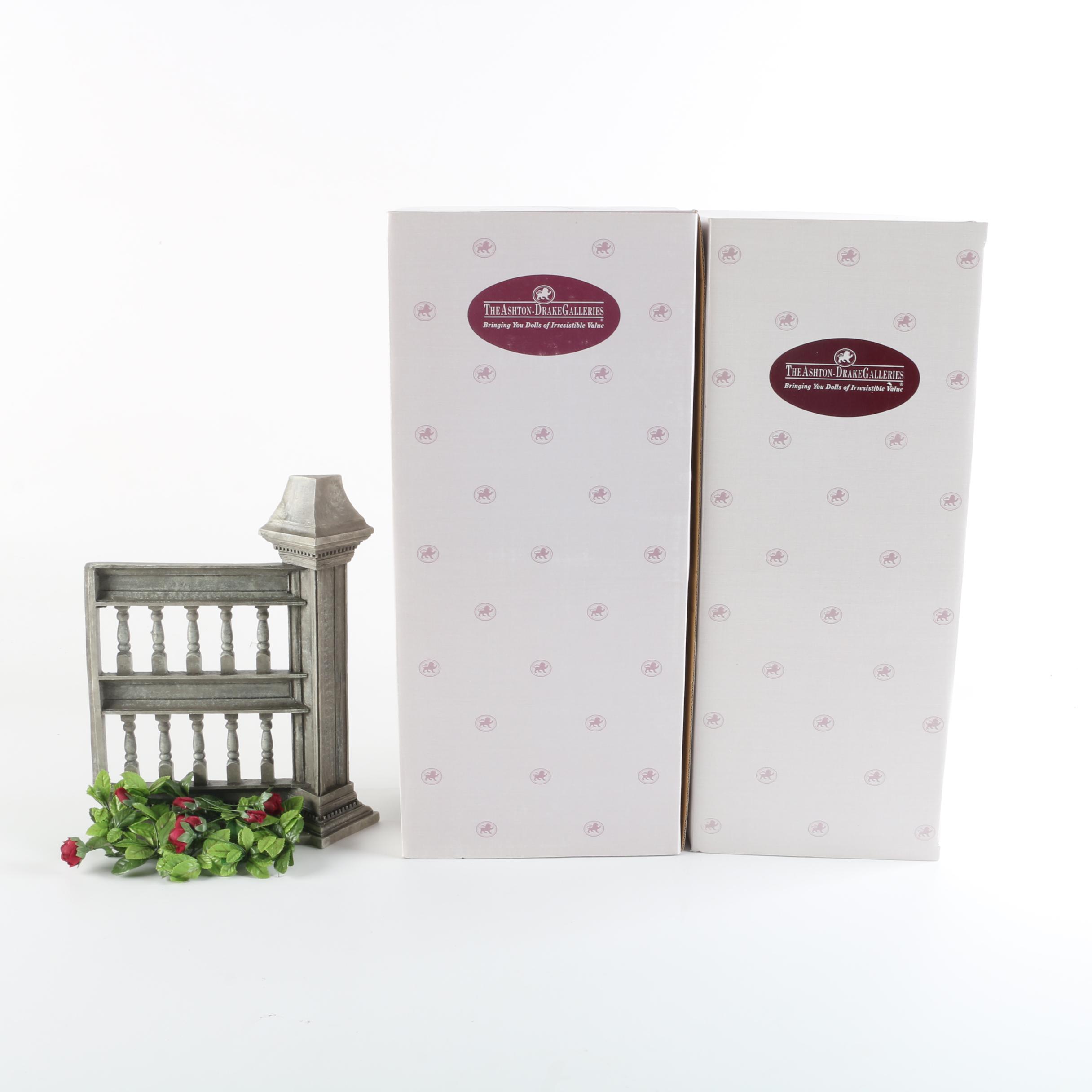 1996 Ashton-Drake Galleries "Garden of Innocence" Porcelain Dolls