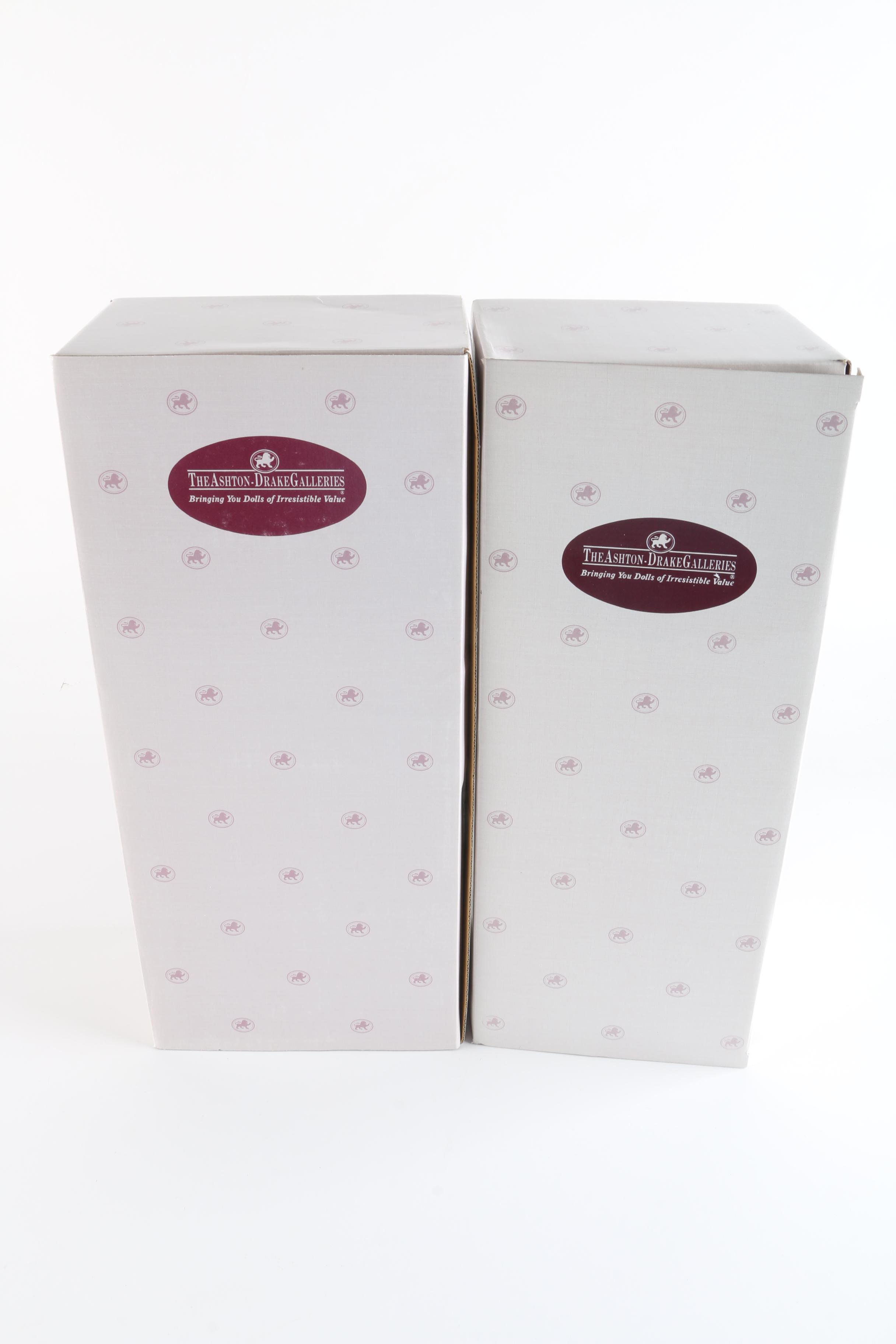 1996 Ashton-Drake Galleries "Garden of Innocence" Porcelain Dolls