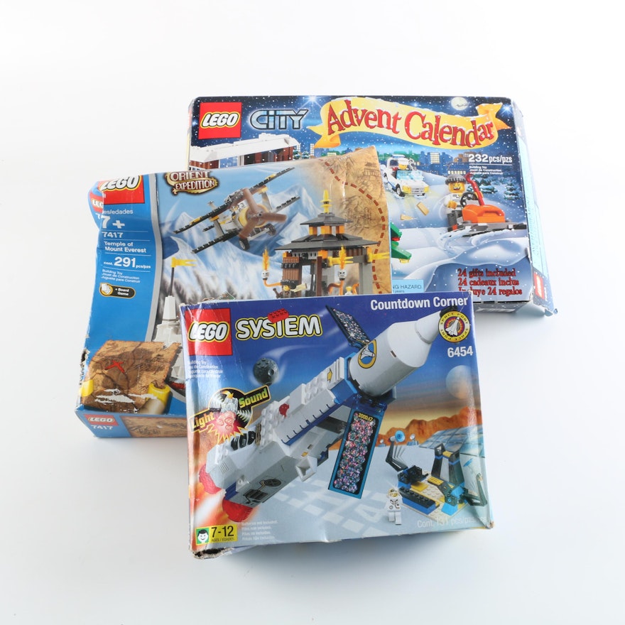 LEGO Sets Including "Countdown Corner", "Temple of Mount Everest" and More