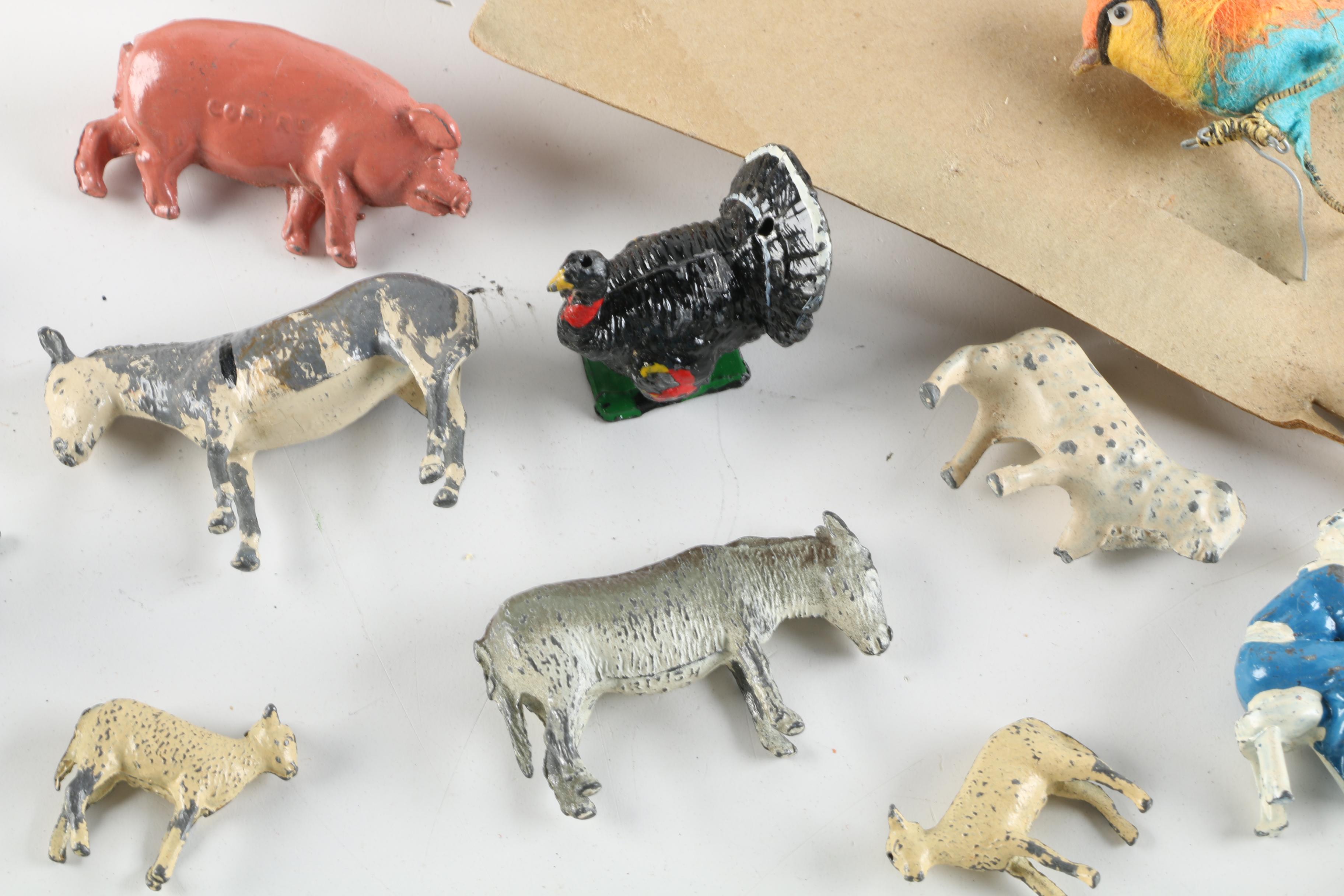 Farm Themed Cast Metal Toys Including J. Hill and Co.