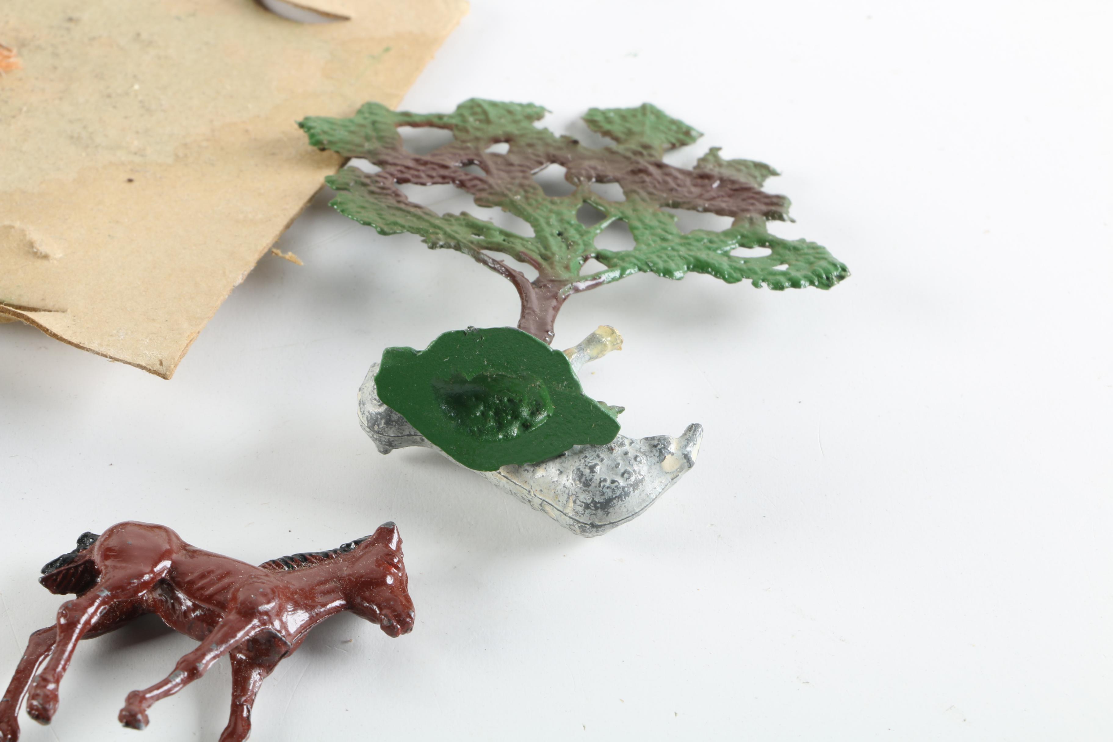 Farm Themed Cast Metal Toys Including J. Hill and Co.