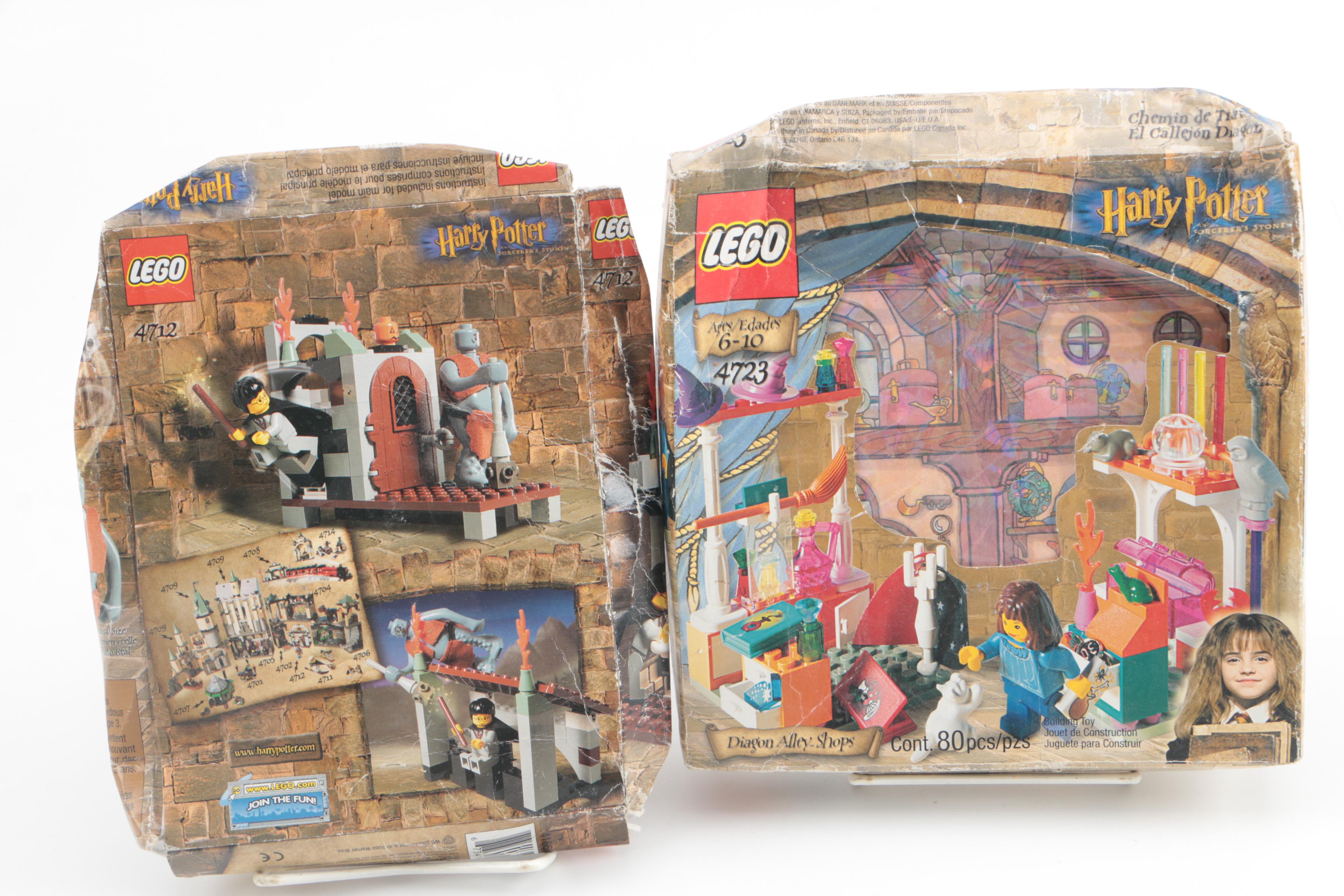 "Harry Potter" Themed LEGO Sets Including "Diagon Alley"