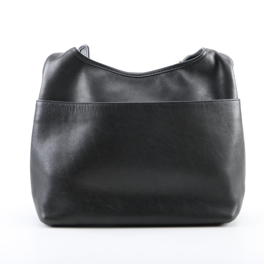 Coach Black Leather Legacy Hobo Bag