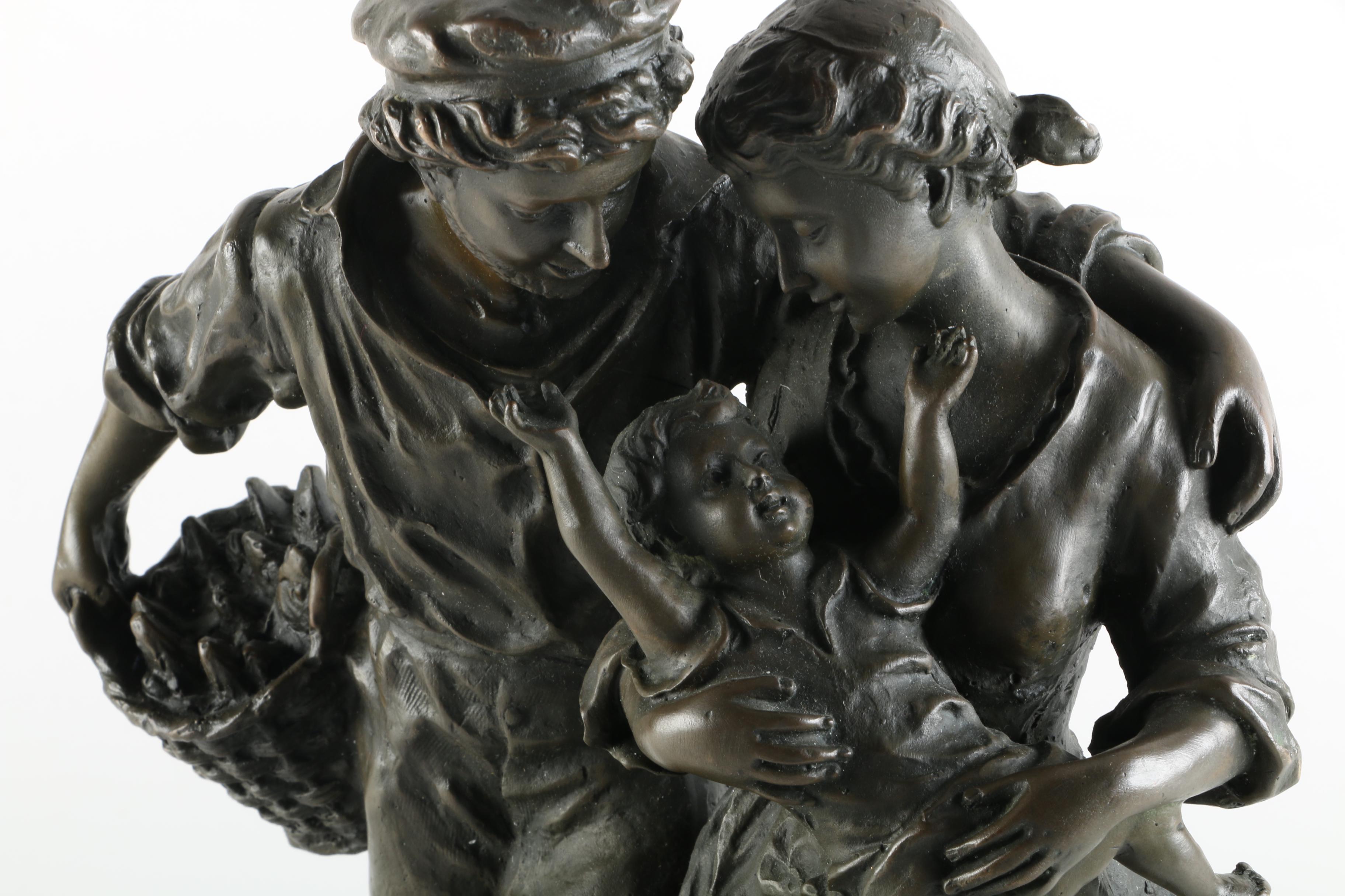 Brass Sculpture After Max Milo