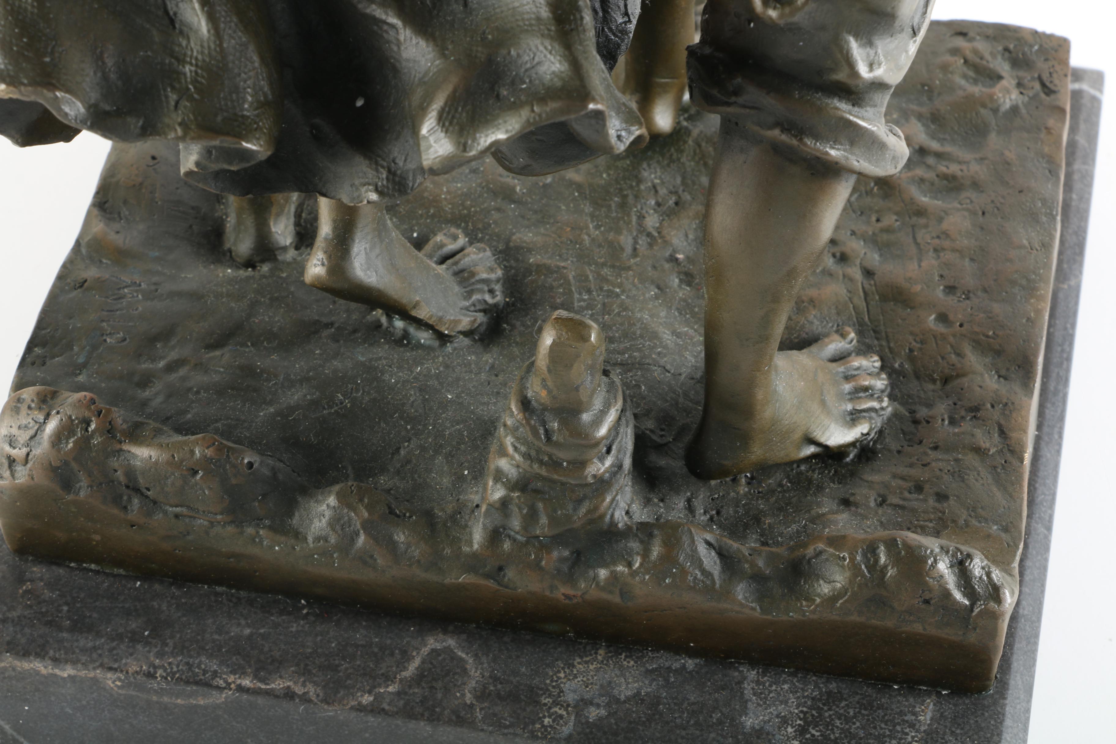 Brass Sculpture After Max Milo