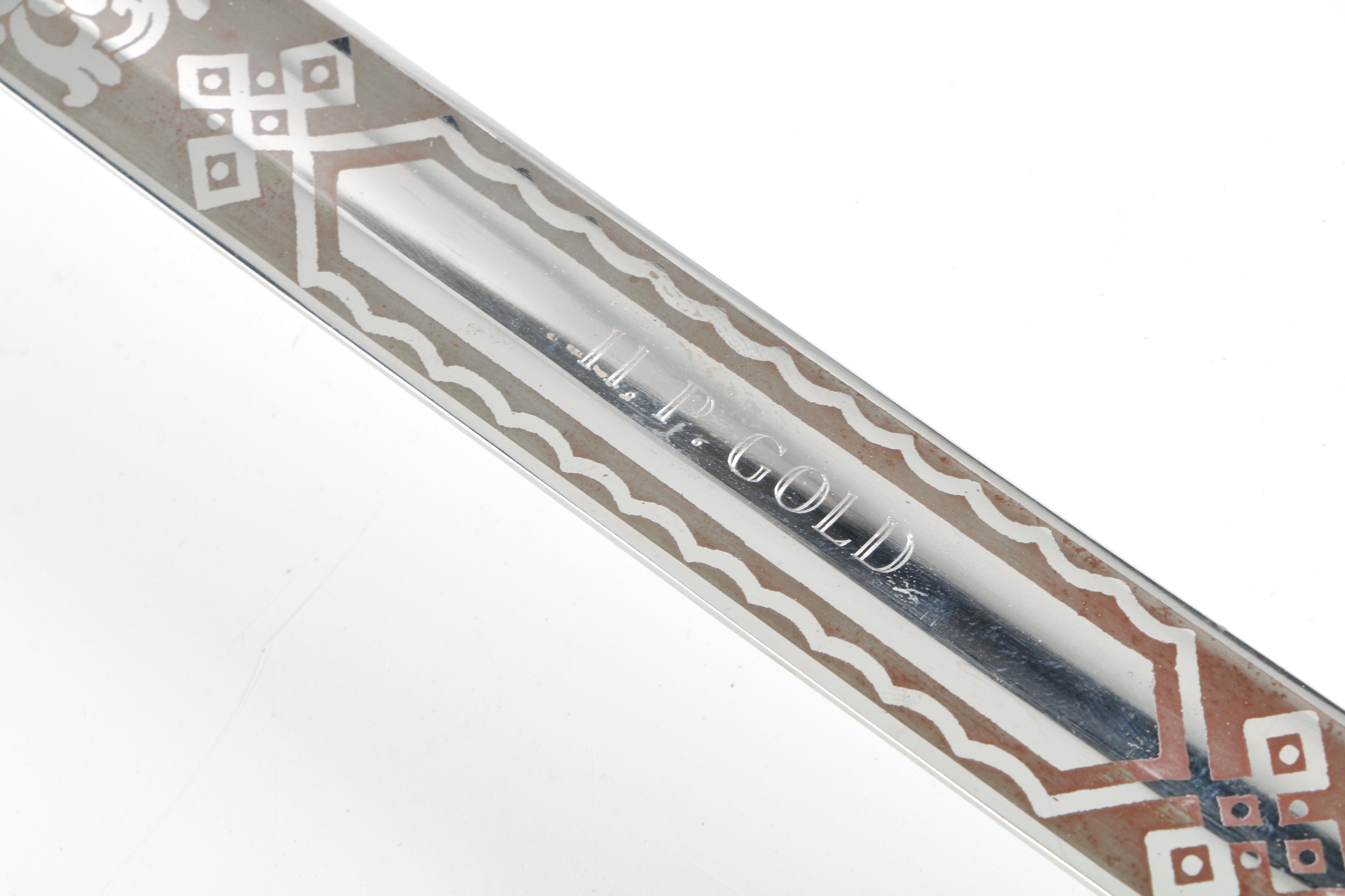 U.S. Marine Corps Mameluke Dress Sword by Hilborn-Hamburger With Case