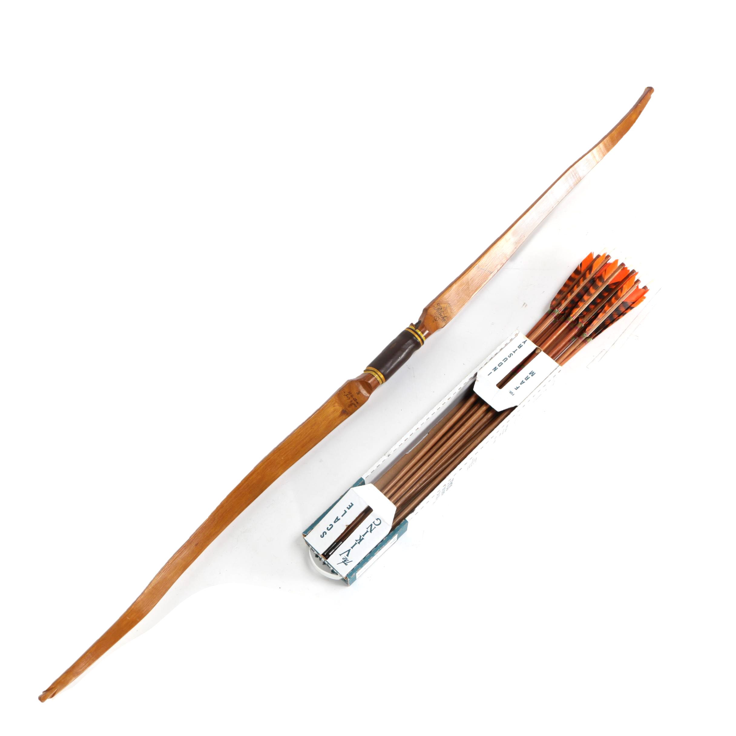 Handmade Recurve Bow and Arrows