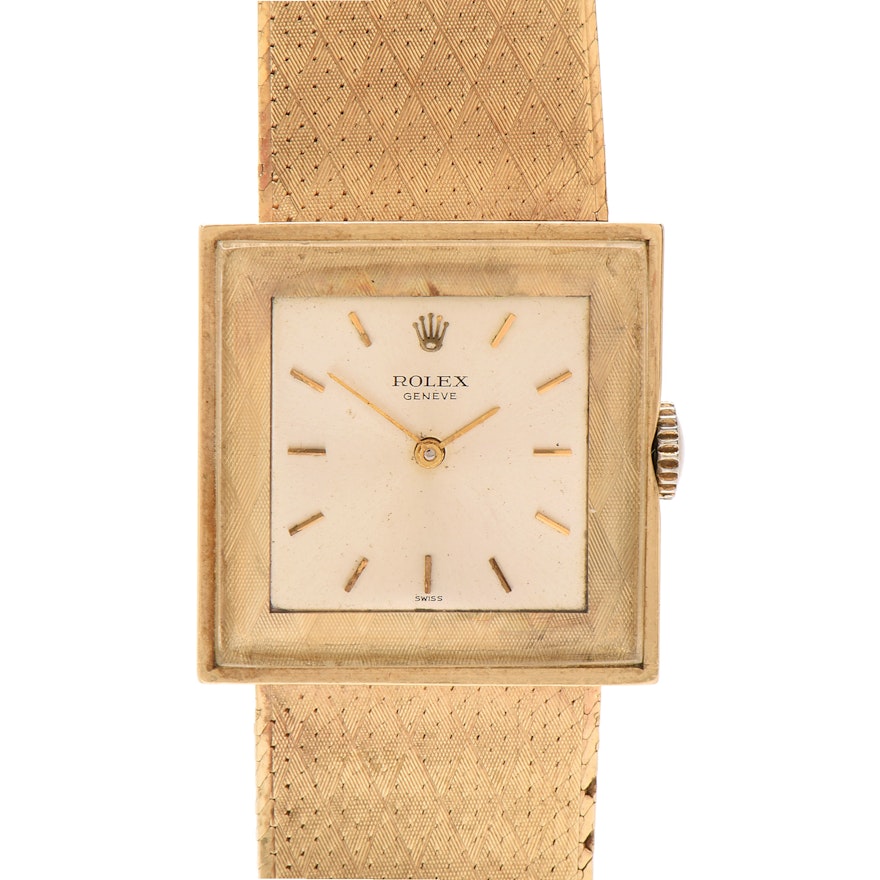 Rolex 14K Yellow Gold Wristwatch