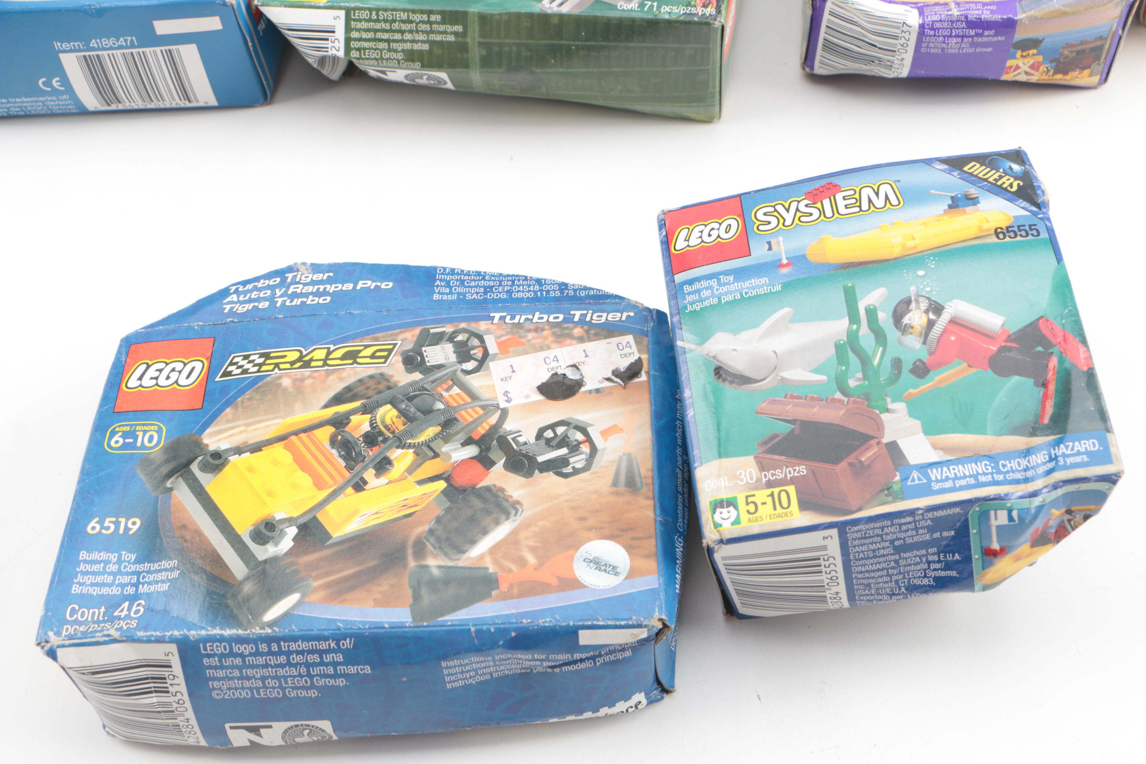 LEGO Sets Including Ninjago, Orient Expedition, and System Sets