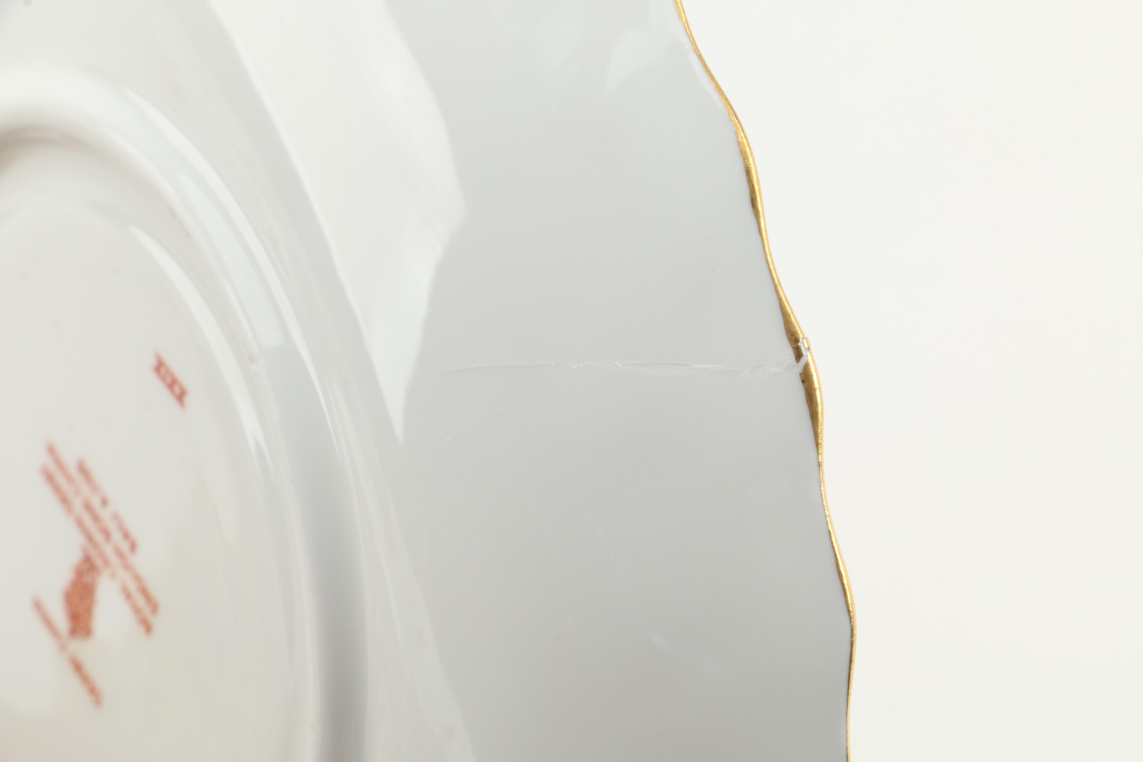 Royal Crown Derby "Bali" Bone China Cups and Saucers Circa 1975 - 1992