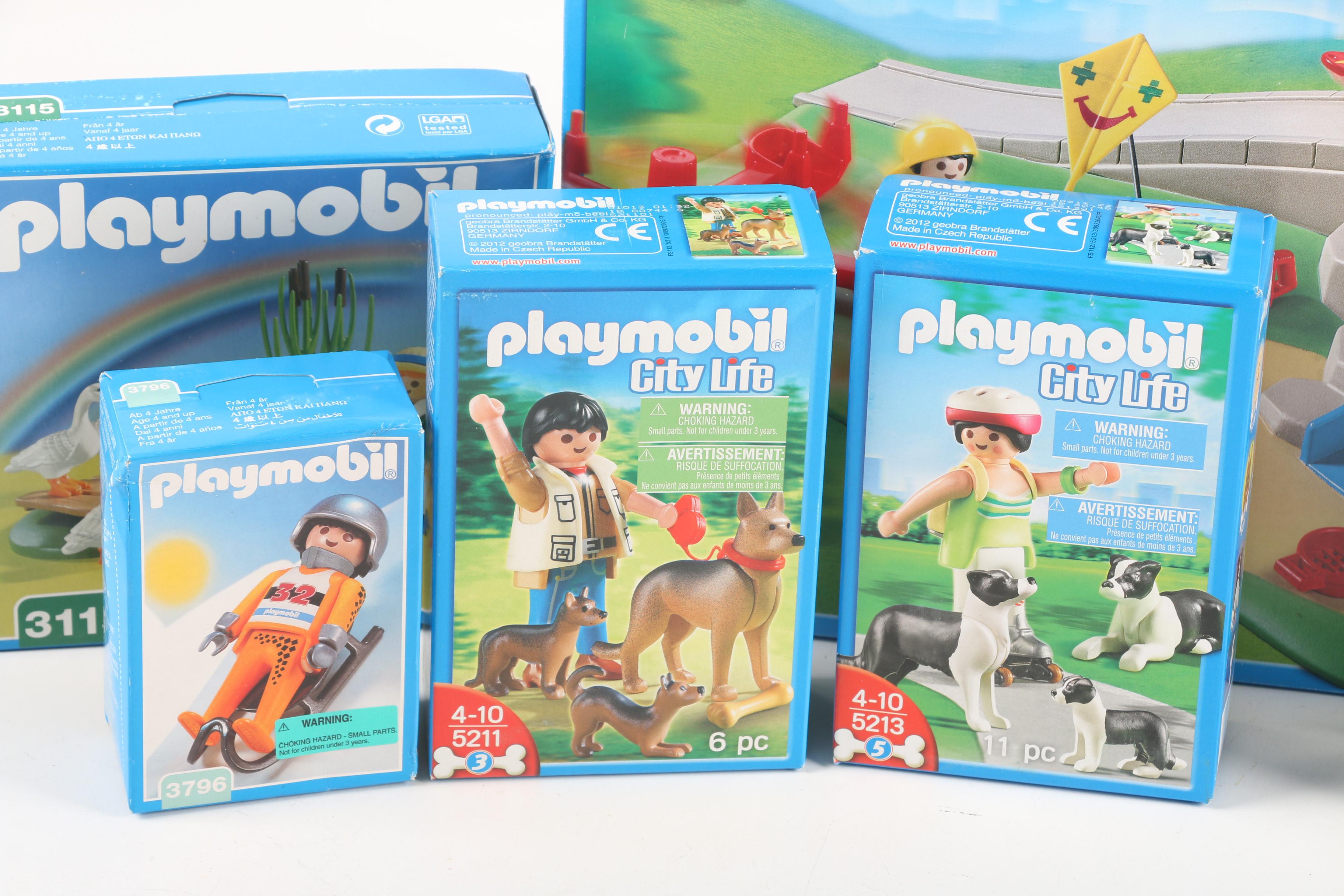 Playmobil City and Recreation Themed Sets