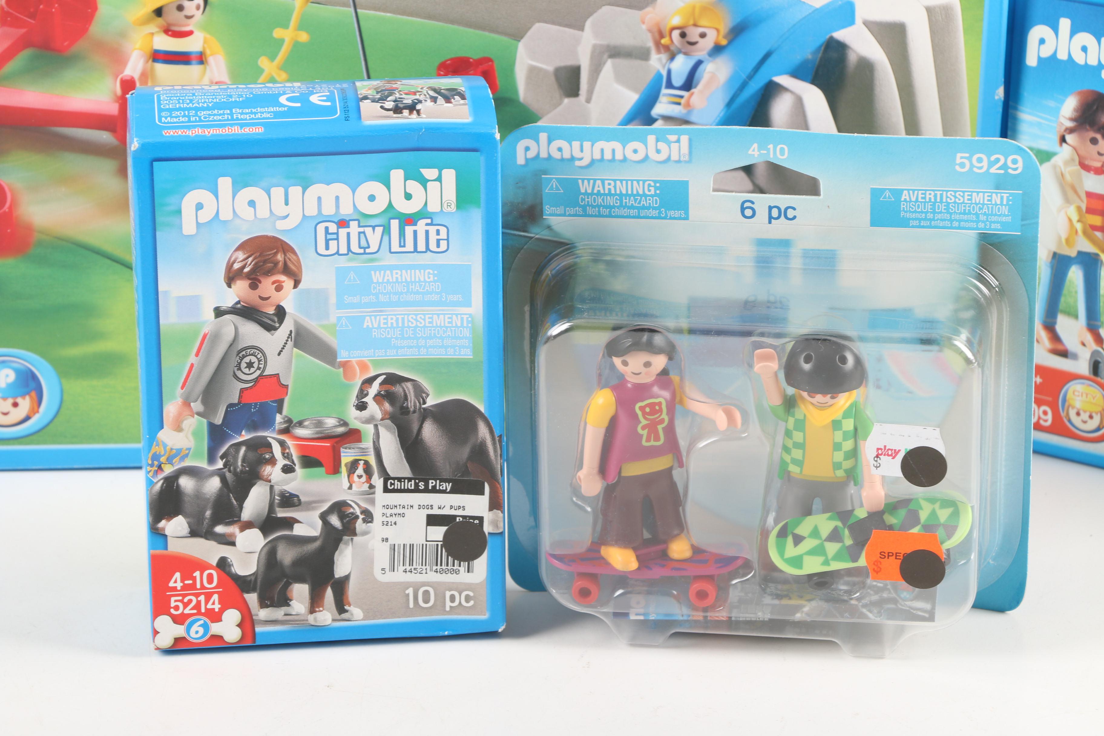 Playmobil City and Recreation Themed Sets