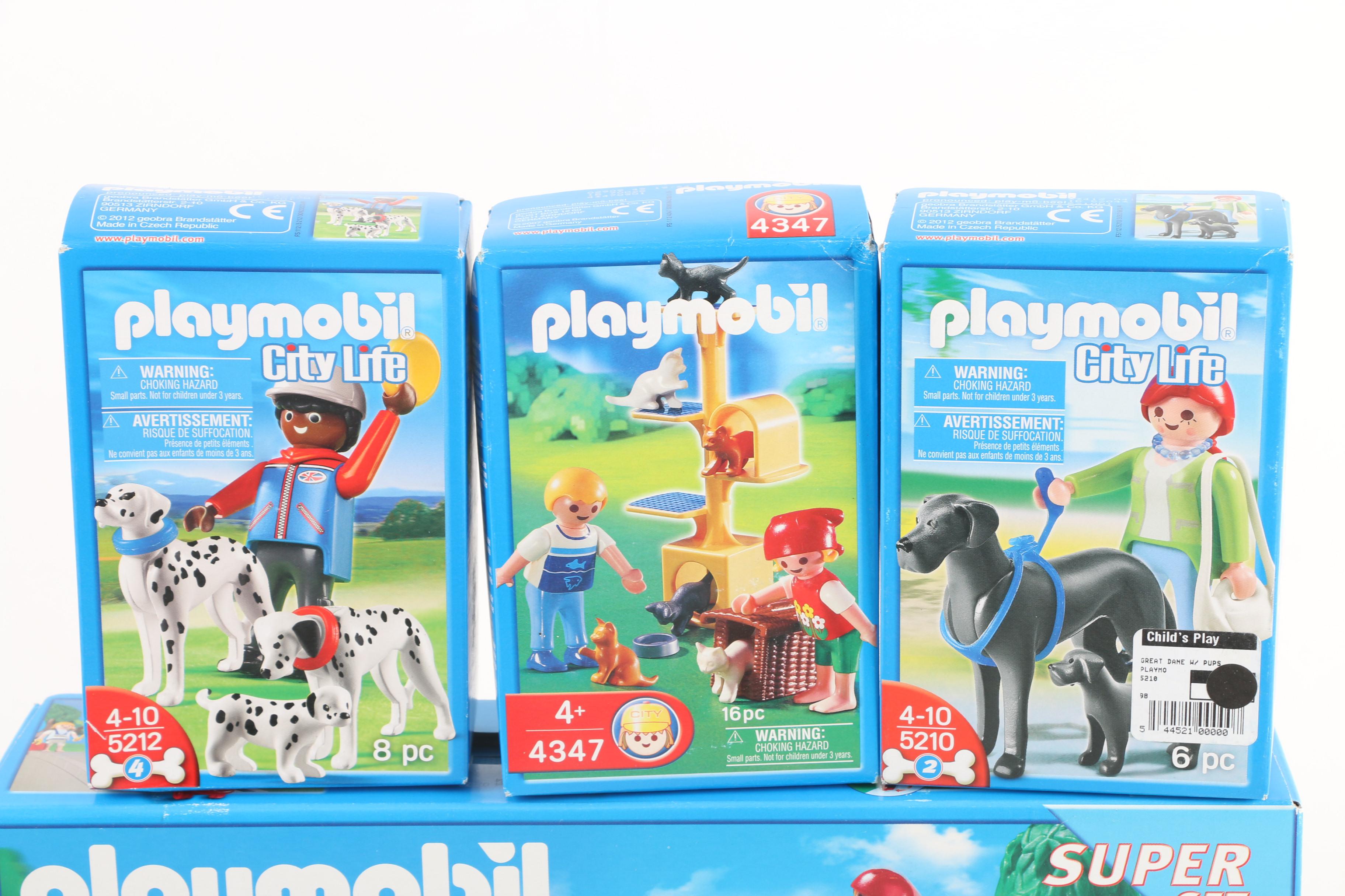 Playmobil City and Recreation Themed Sets
