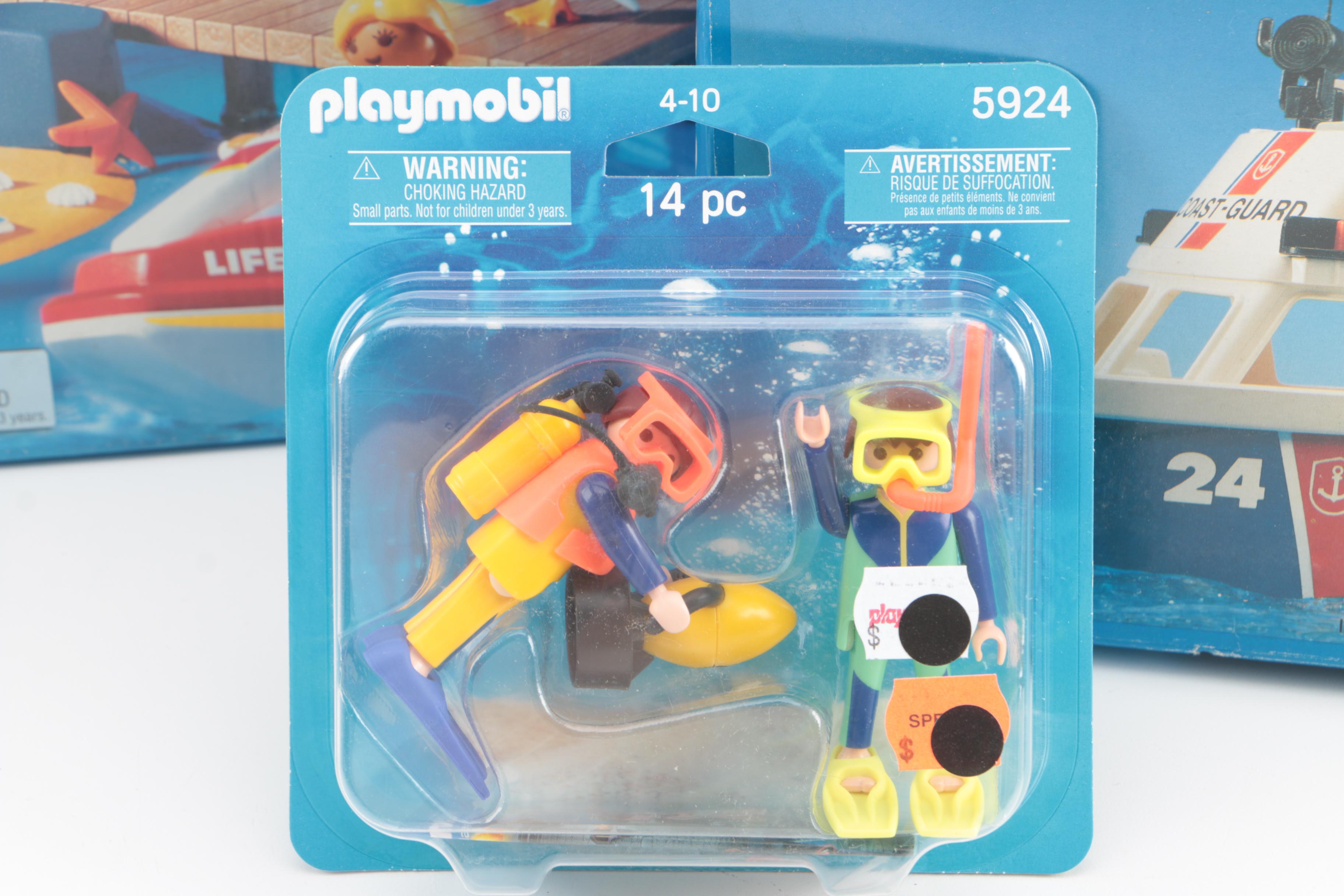 Playmobil Beach and Ocean Themed Sets