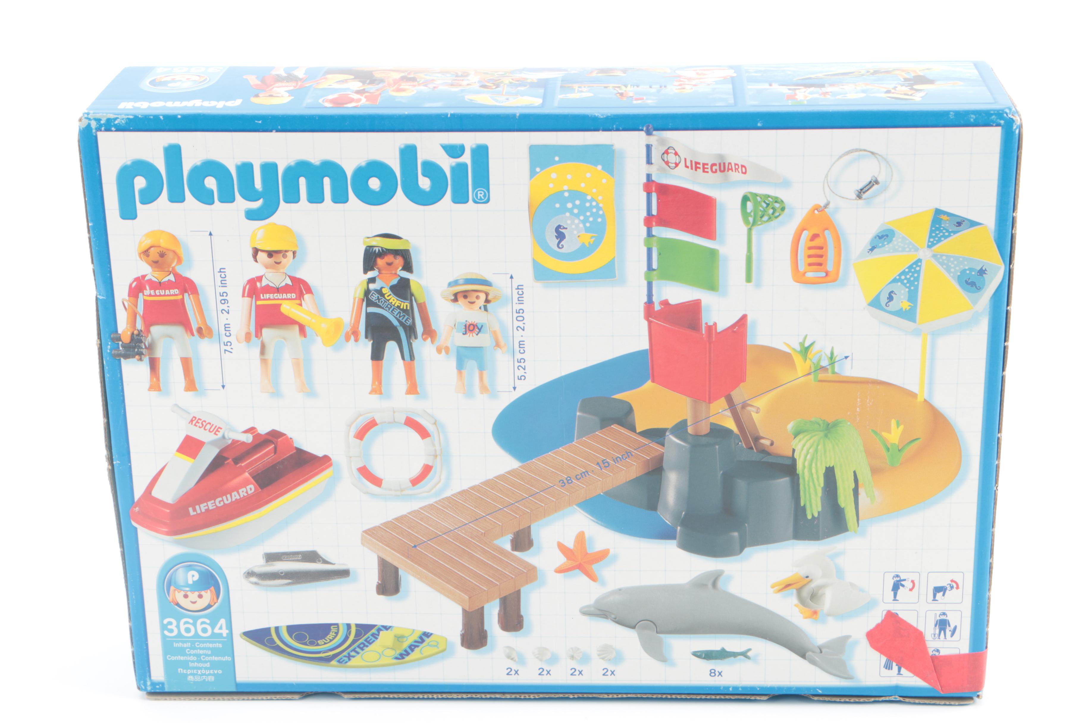 Playmobil Beach and Ocean Themed Sets