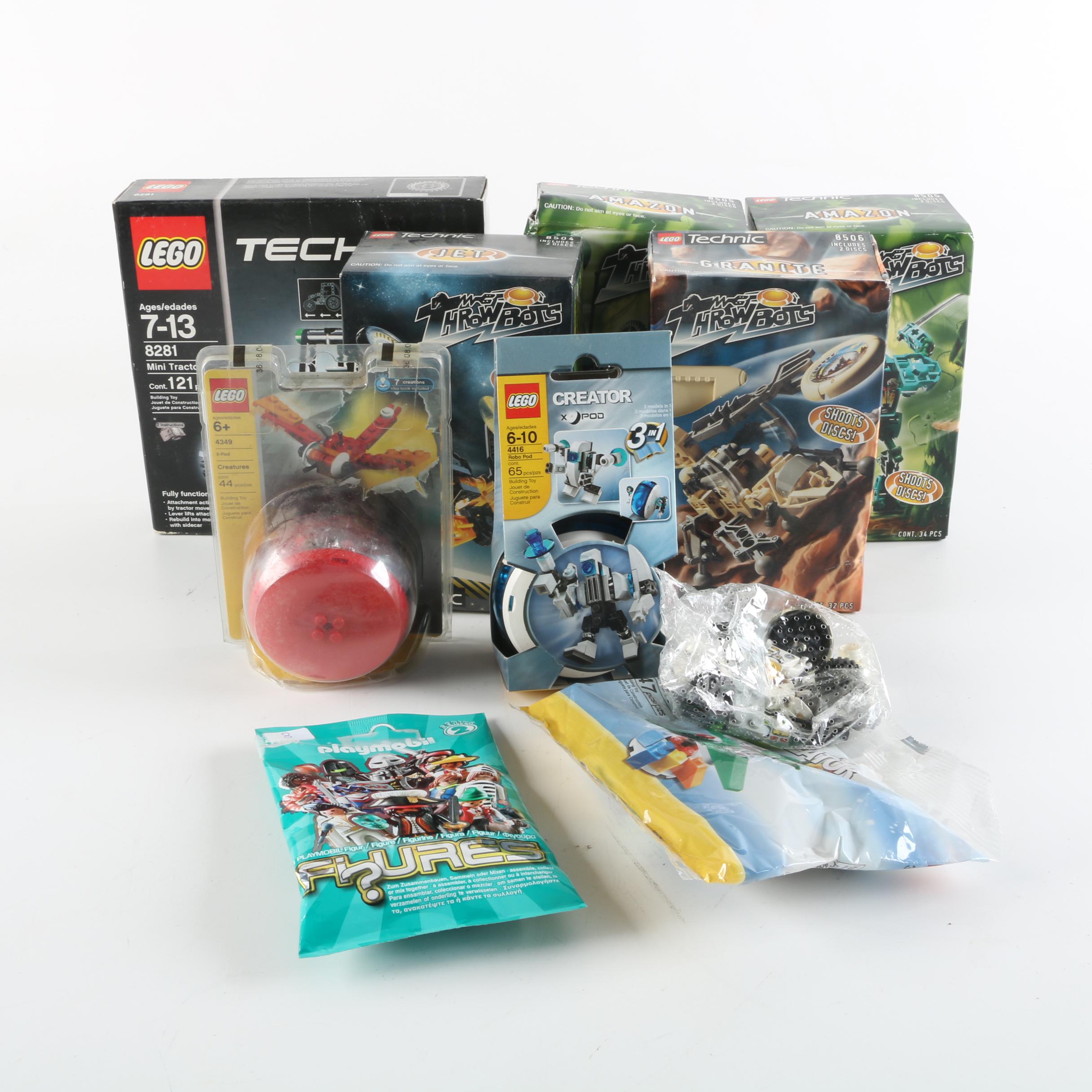 LEGO Technic Throwbots, X-Pod Kits, and Other Sets
